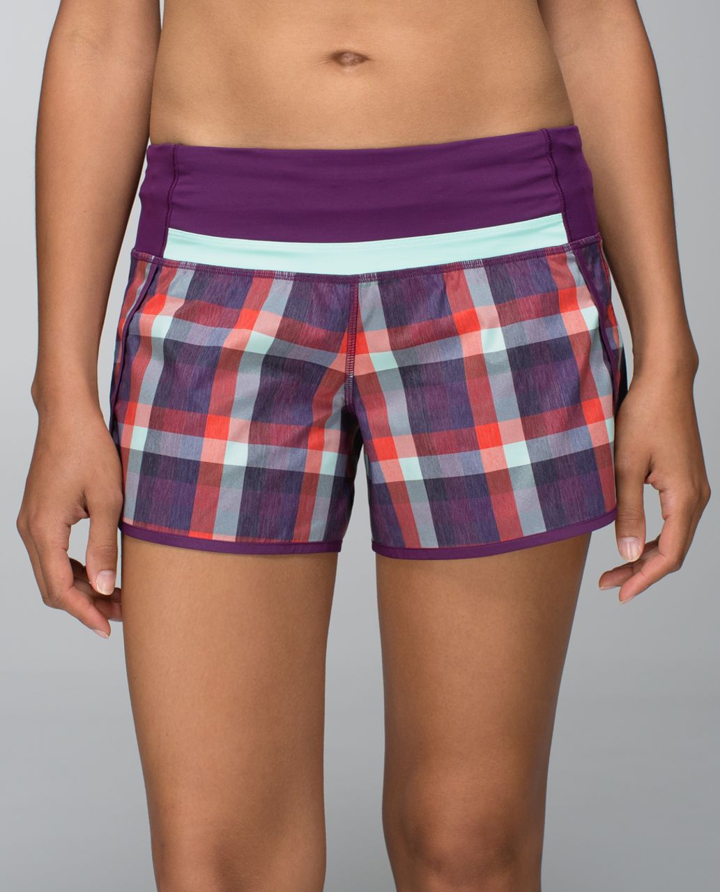 Lululemon Run Times Short (4) Dandy Digie Multi / Black