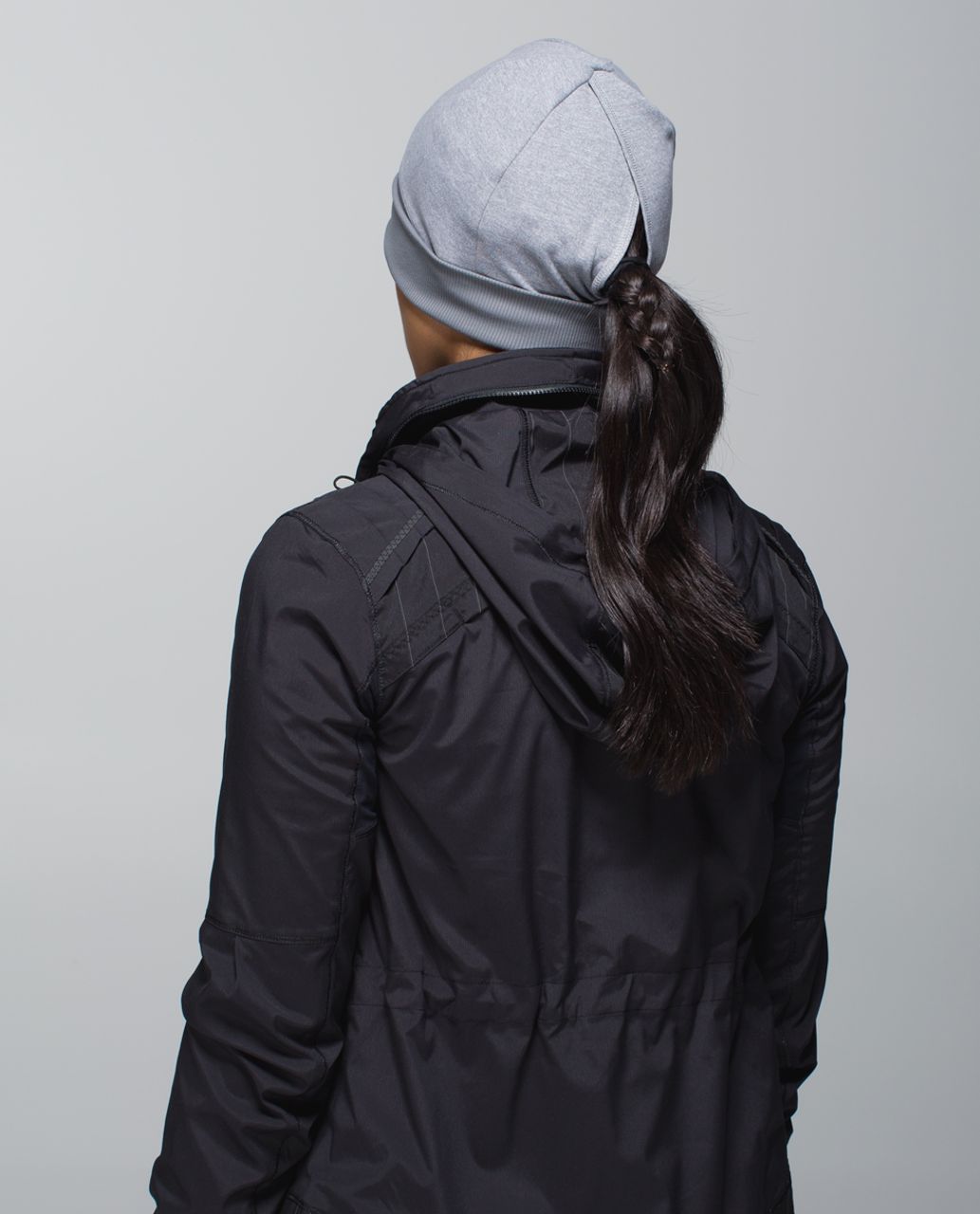 Lululemon Run With Me Toque - Hyper Stripe Heathered Slate Ghost / Heathered Slate