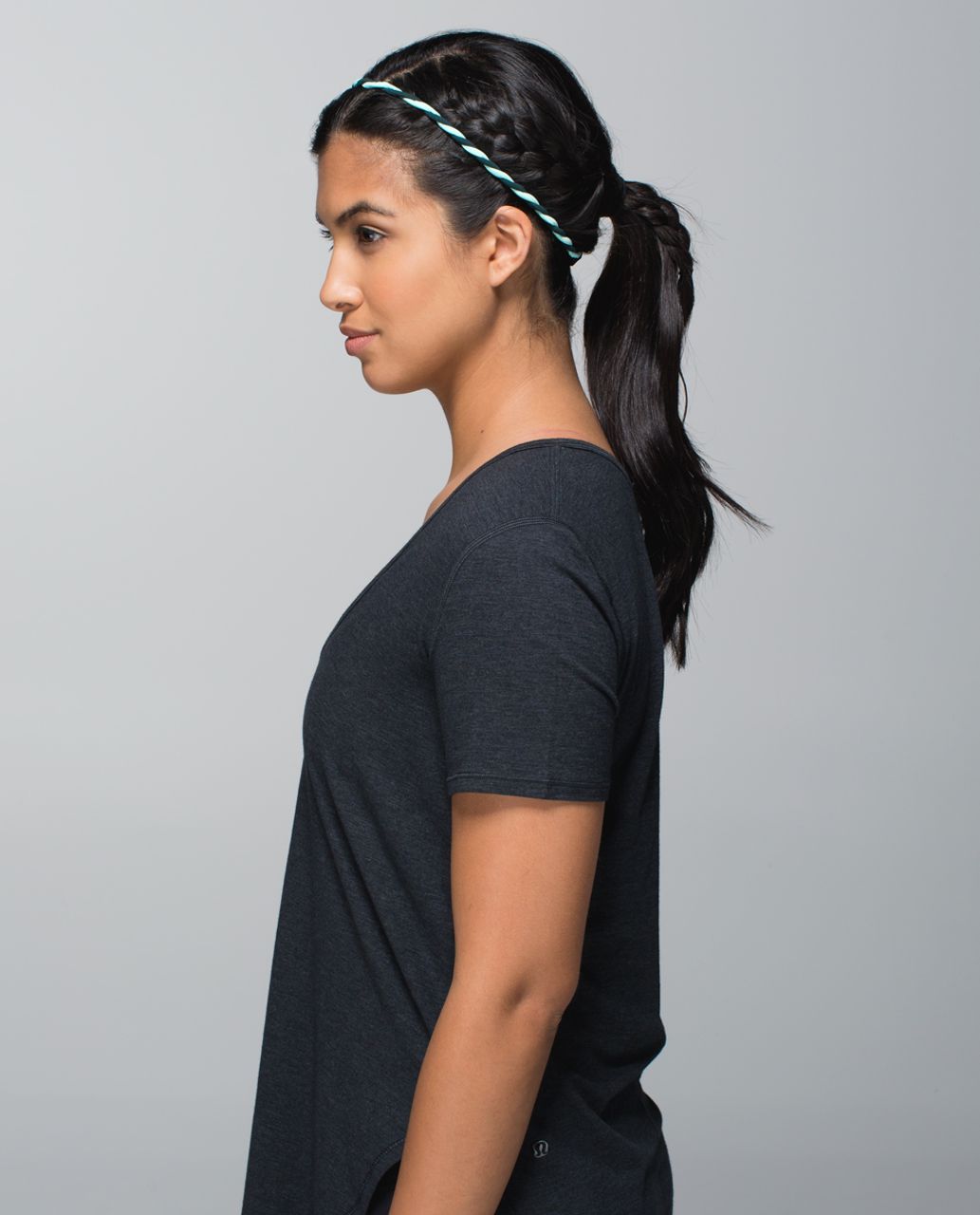 Lululemon Charming Twist Headband - Fuel Green / Toothpaste