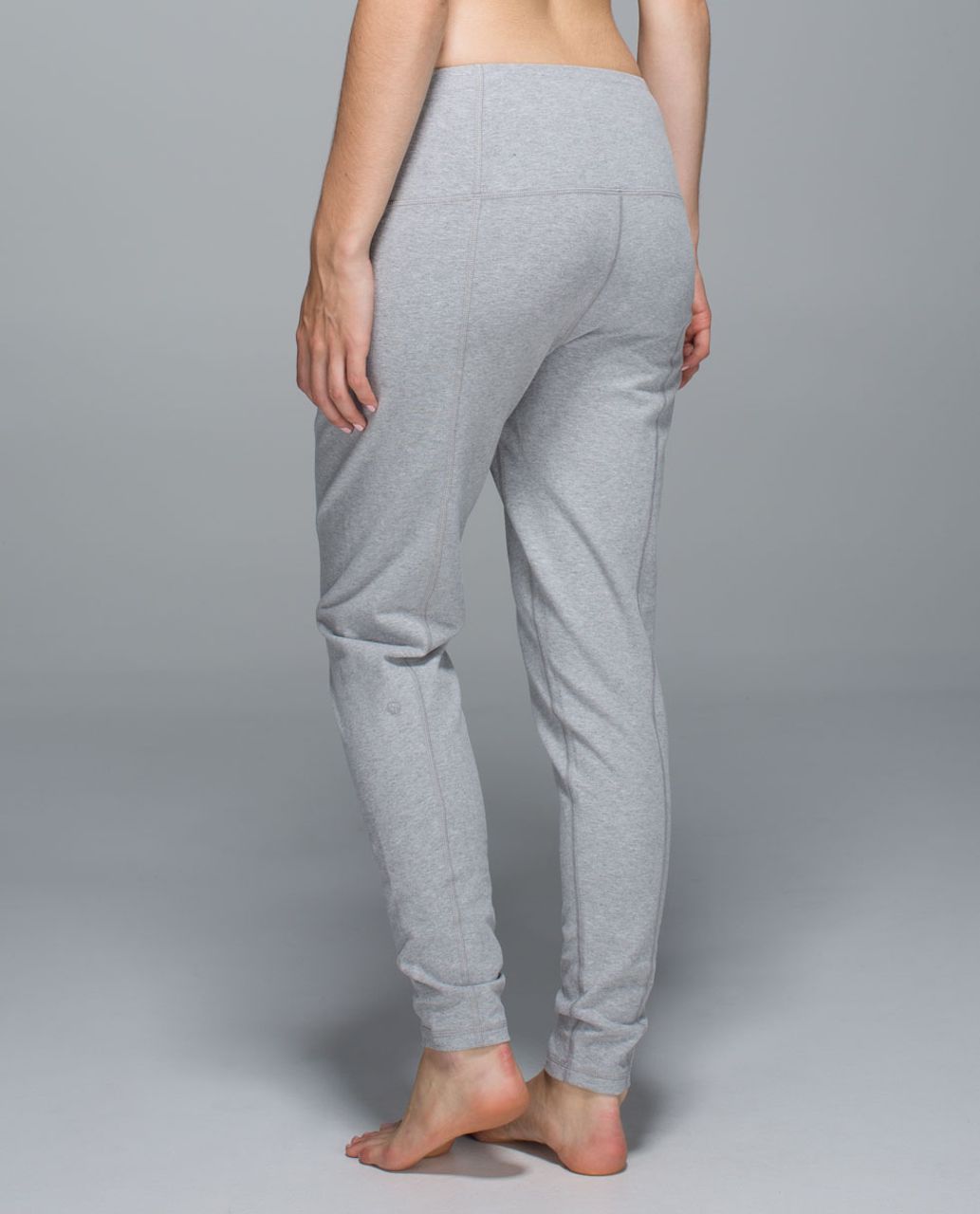 Lululemon My Mantra Pant - Heathered Charcoal / Black - lulu fanatics