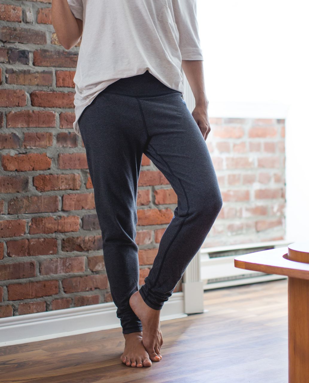 Lululemon Atman Pant - Heathered Black