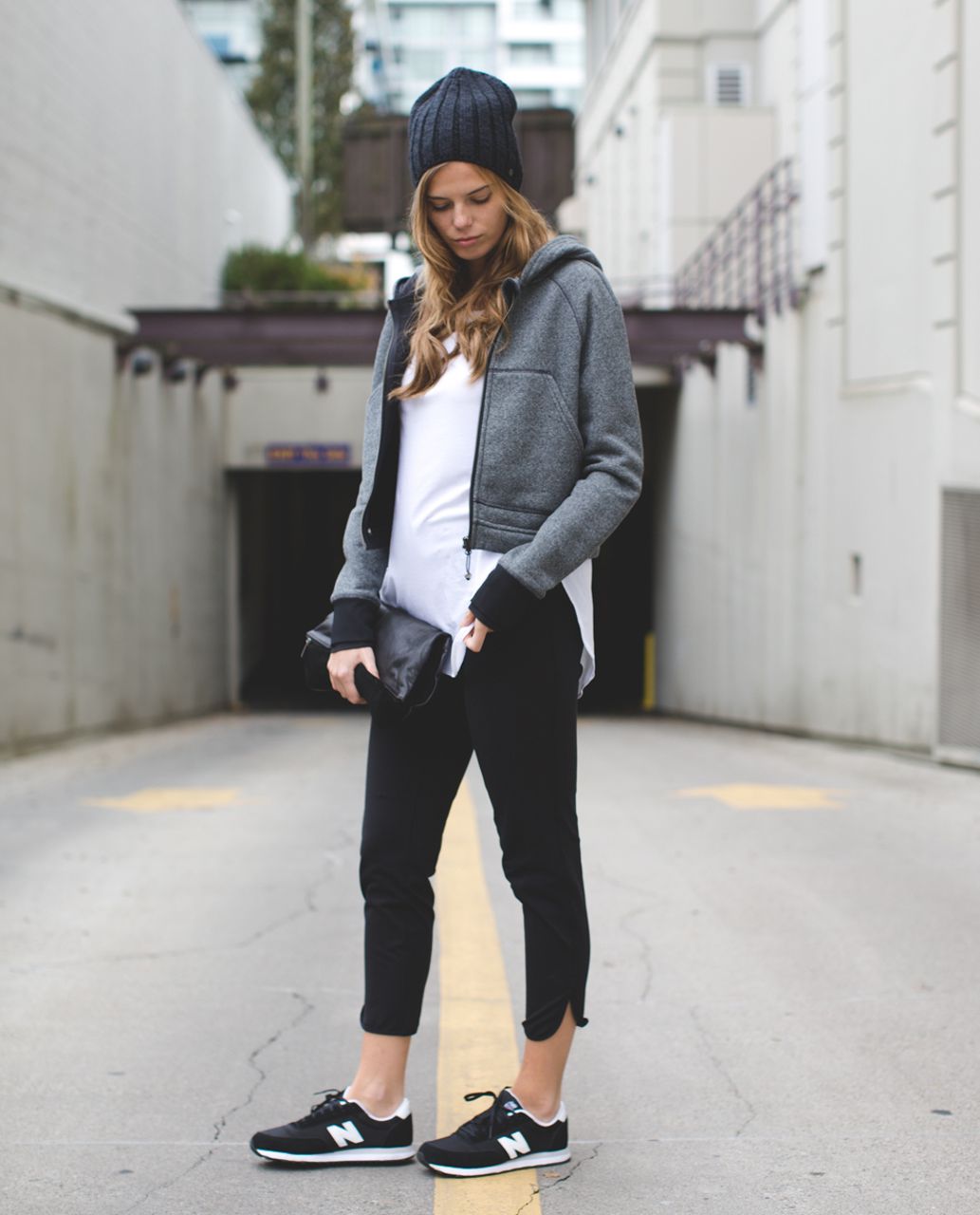 Lululemon Long & Short Of It Jacket - Heathered Speckled Black / Black ...