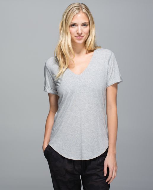 Lululemon Love Tee III - Heathered Boom Juice - lulu fanatics