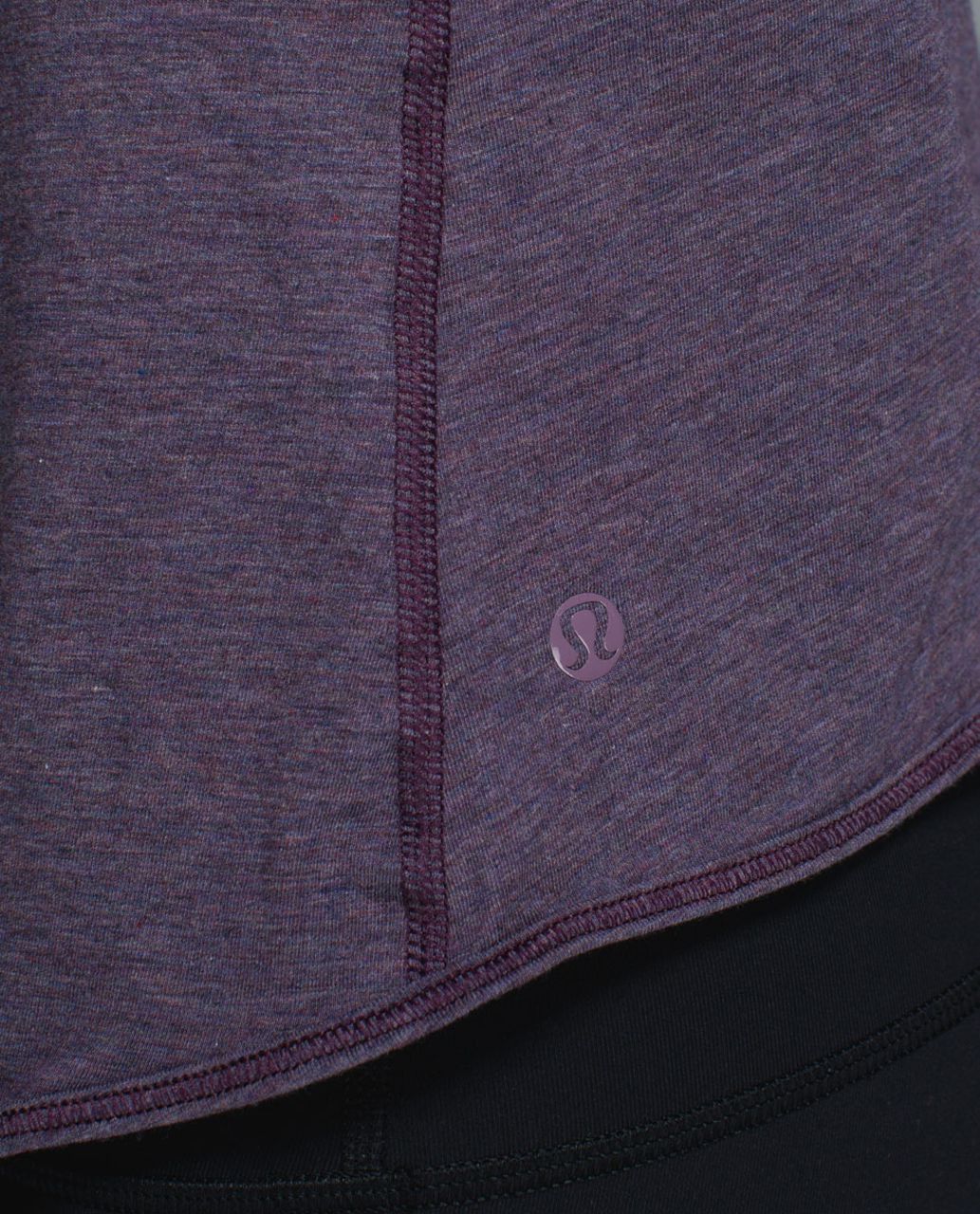 Lululemon Twist & Turn Tank - Heathered Purple Fog / Going Grape