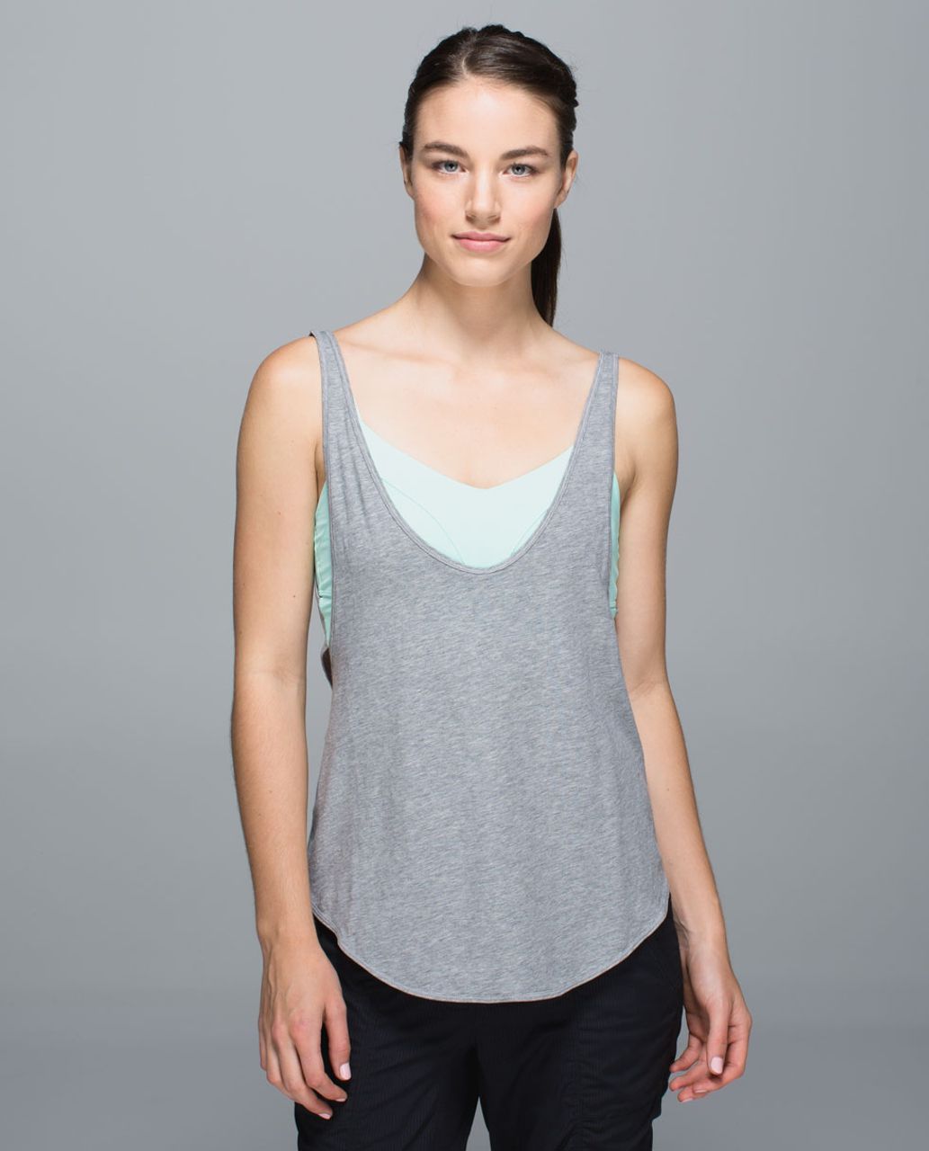 Lululemon Twist \u0026 Turn Tank - Heathered 