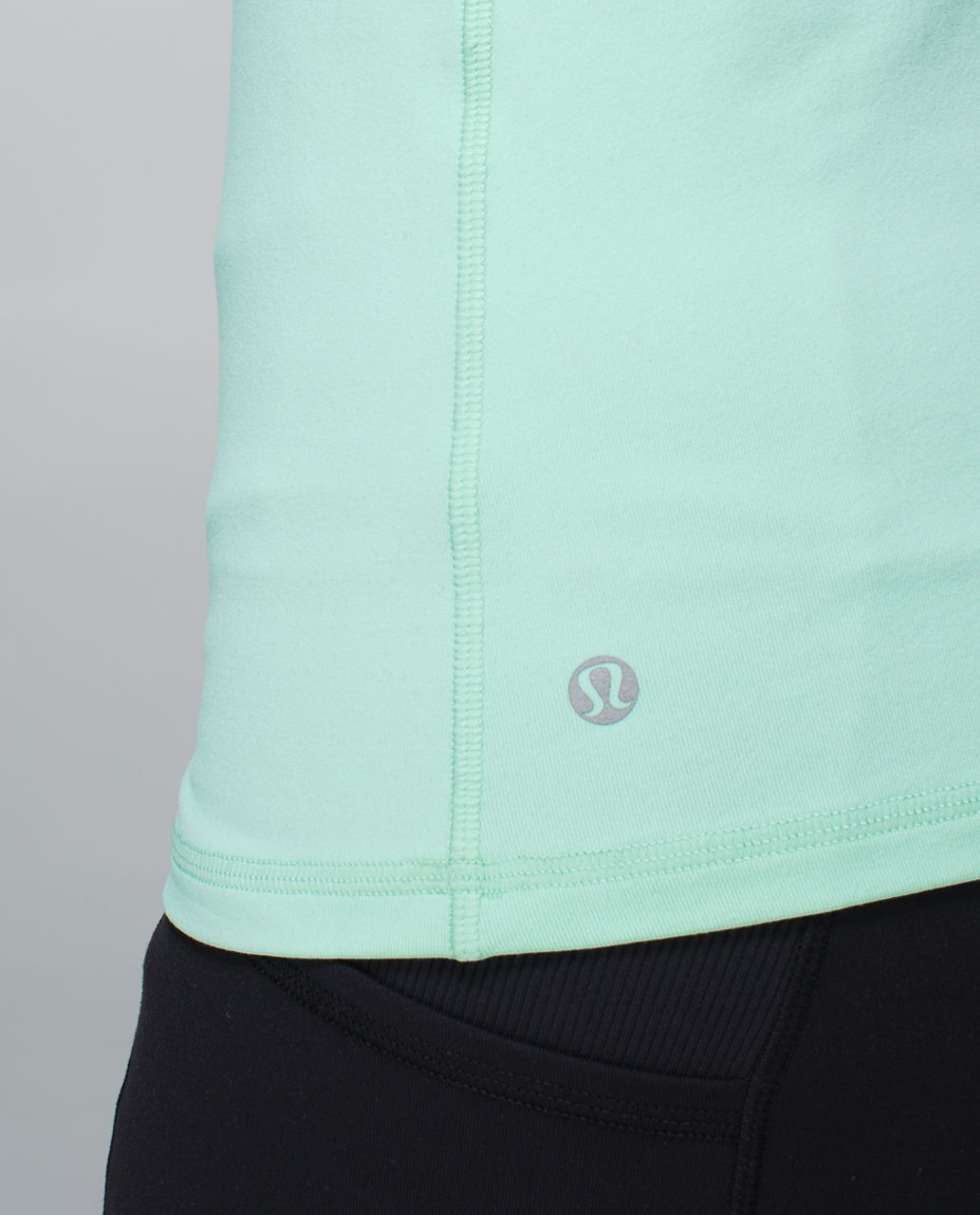 Lululemon Inspiration Tank - Toothpaste / Heathered Slate