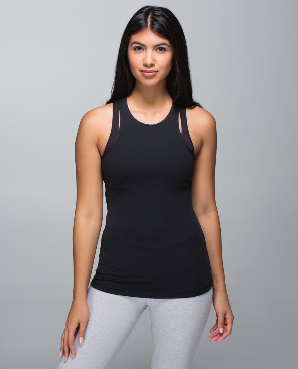 Lululemon Inspiration Tank - Black - lulu fanatics