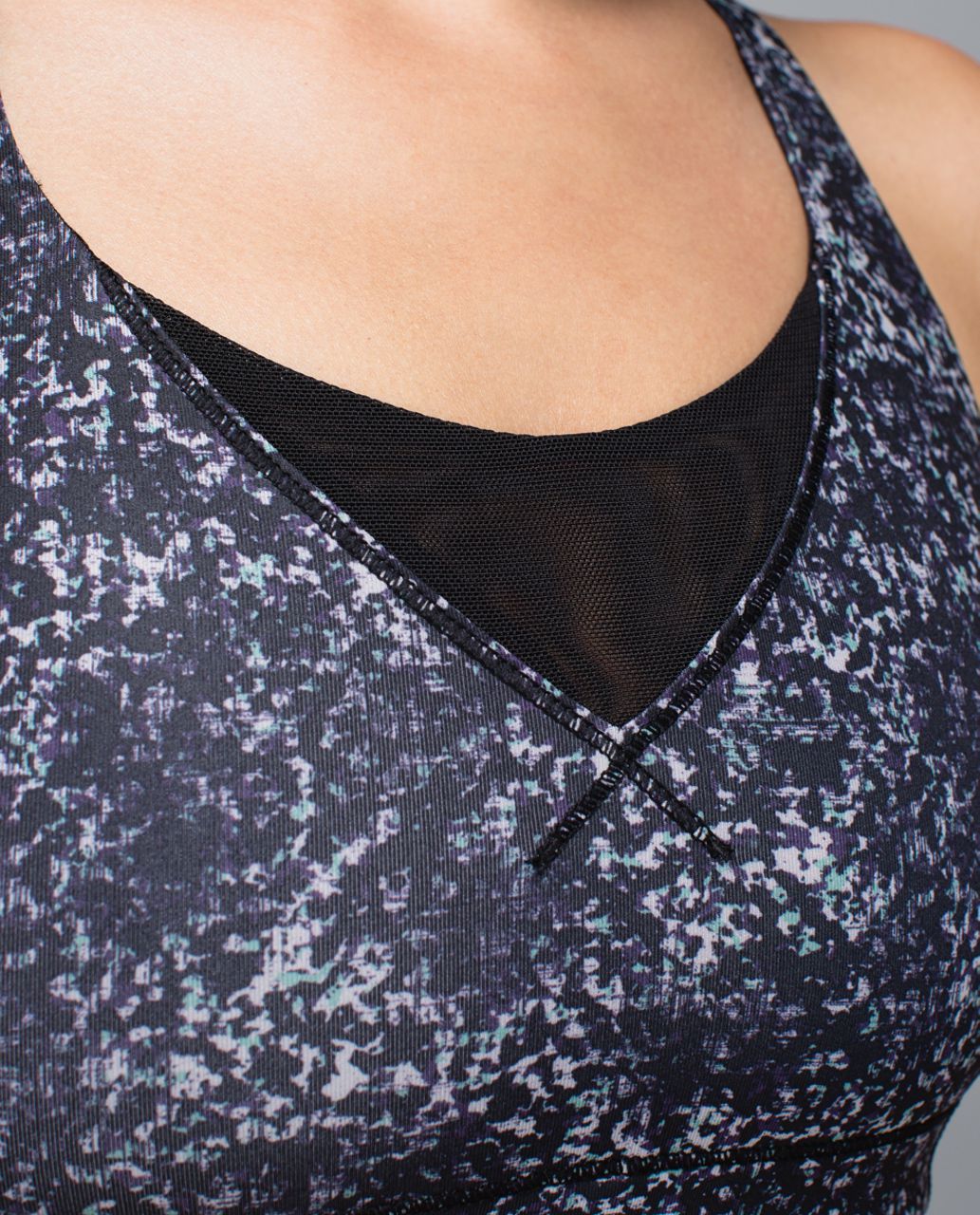 Lululemon In A Flash Bra - Rocky Road Sand Dune Ground / Black