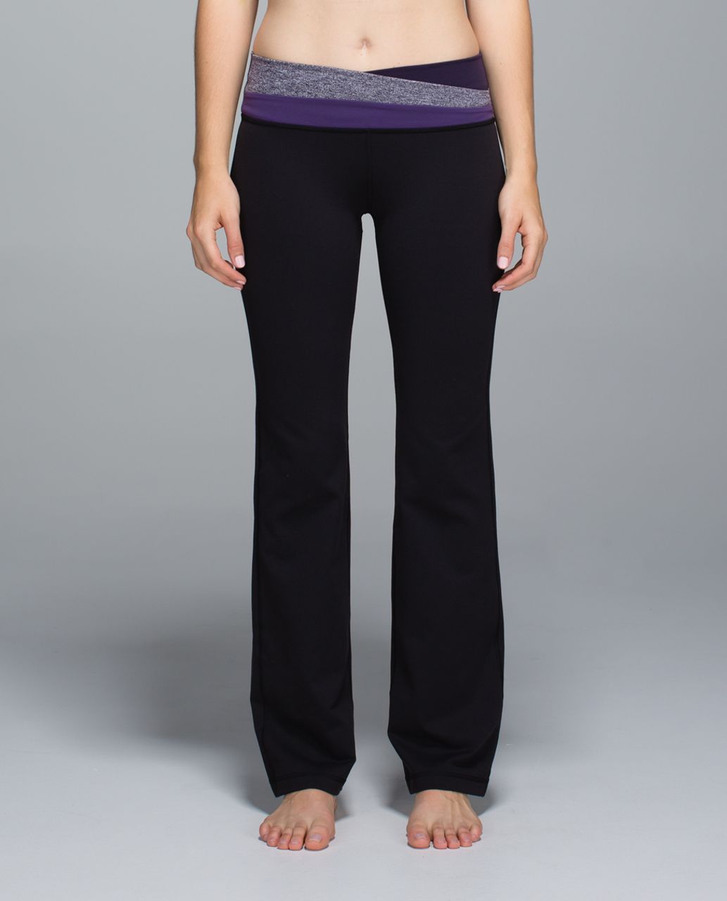 Lululemon Astro Pant *Full-On Luon (Tall) - Black / Heathered Black Grape / Going Grape