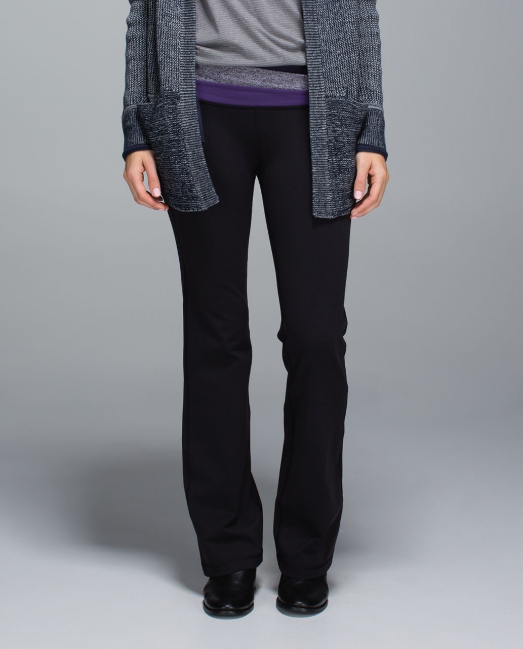 Lululemon Astro Pant (Regular) - Black / Deep Coal Mini Check / White  Heathered Blurred Grey Mini Check - lulu fanatics