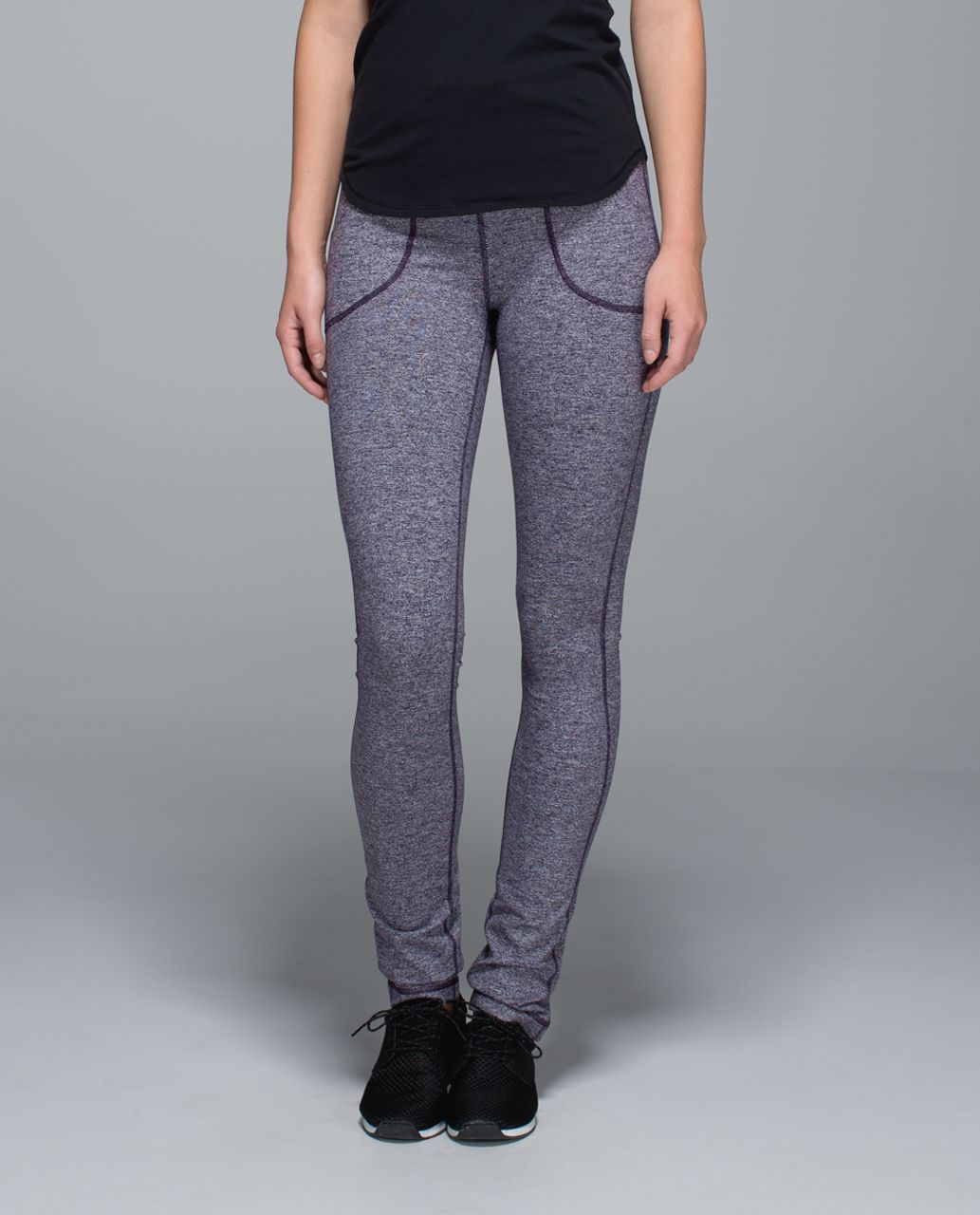 Lululemon Skinny Will Pant - Heathered Black Grape