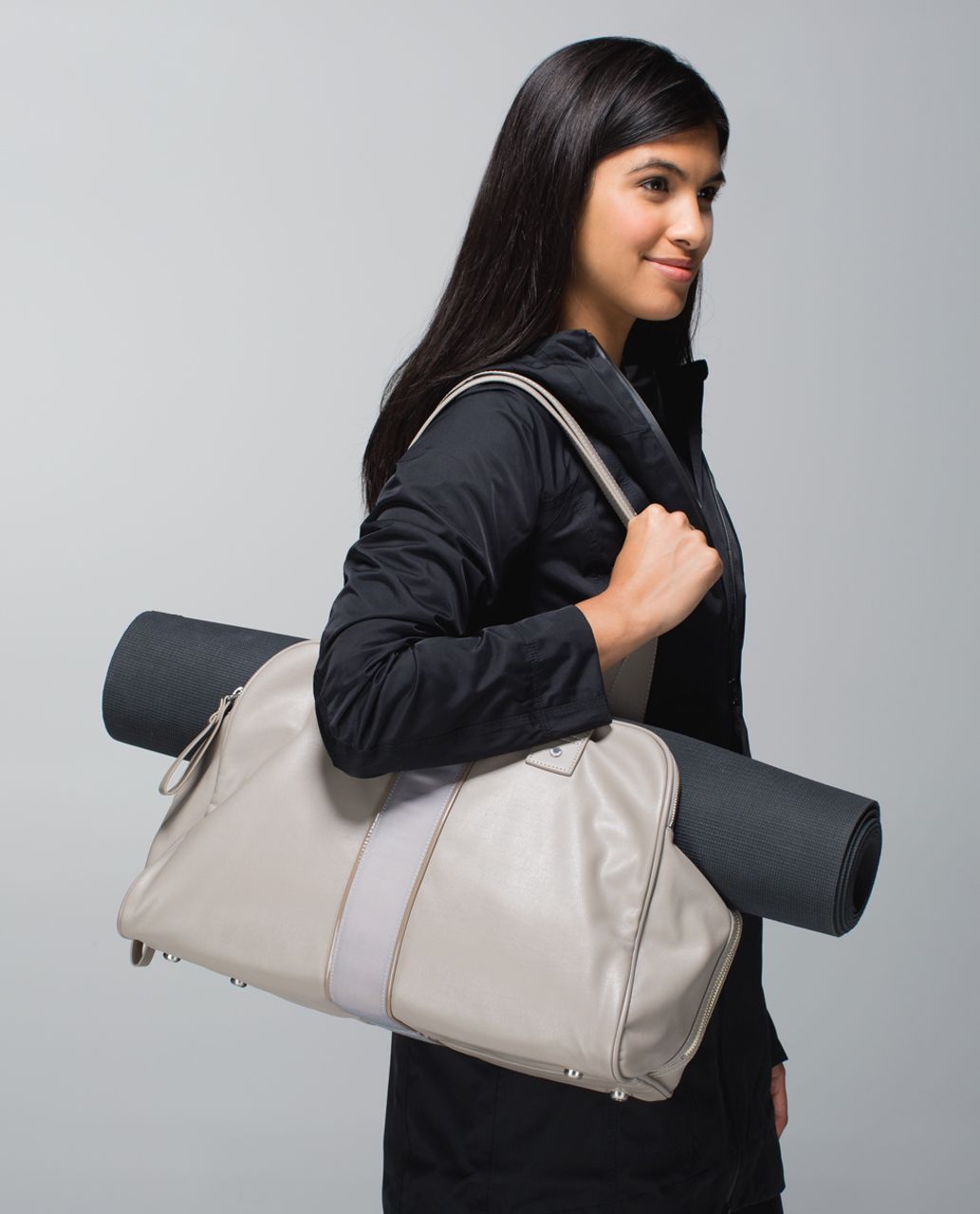 Lululemon Two Times A Yogi Bag - Storm Grey