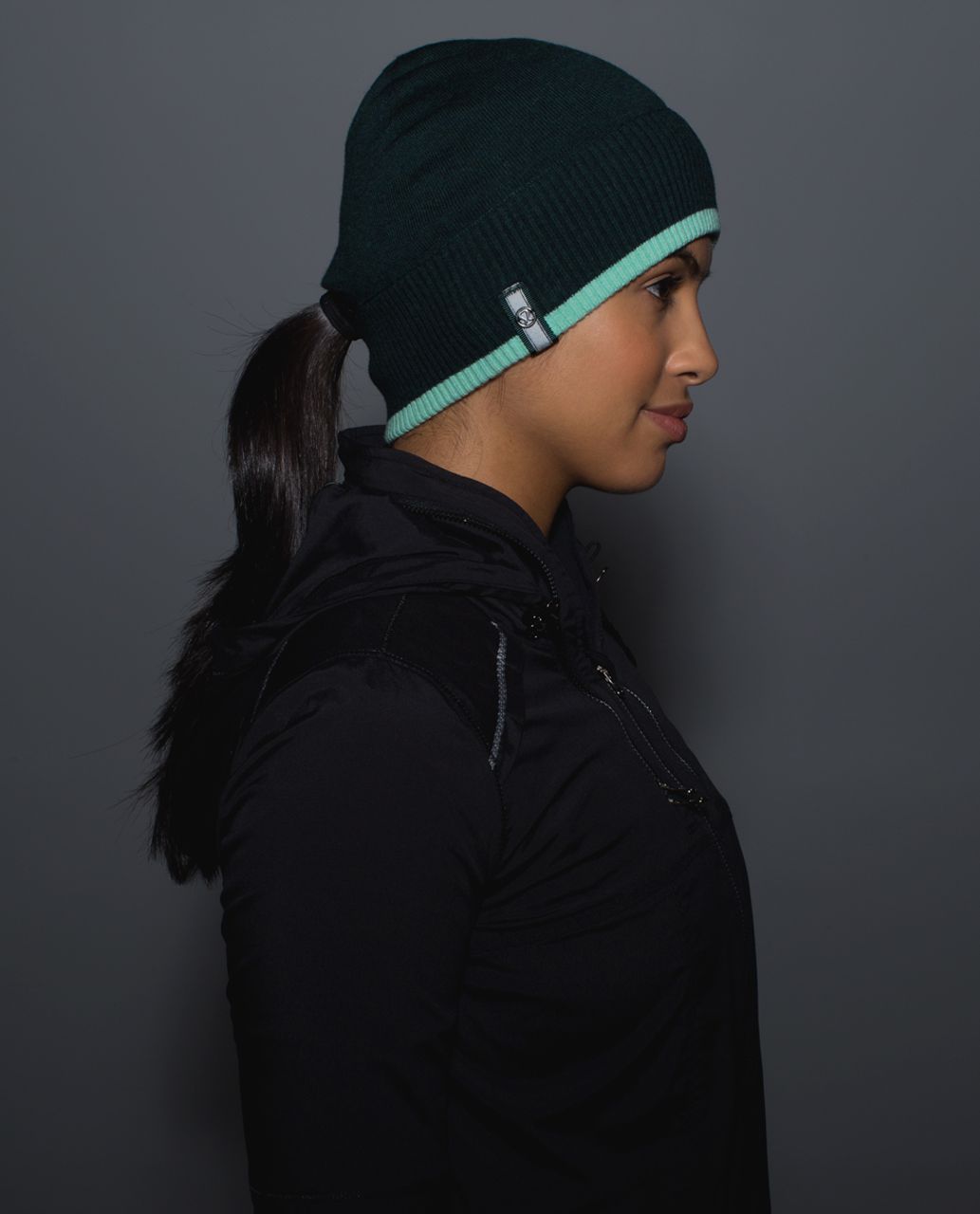 Lululemon Vite Vite Run Toque - Heathered Fuel Green / Toothpaste