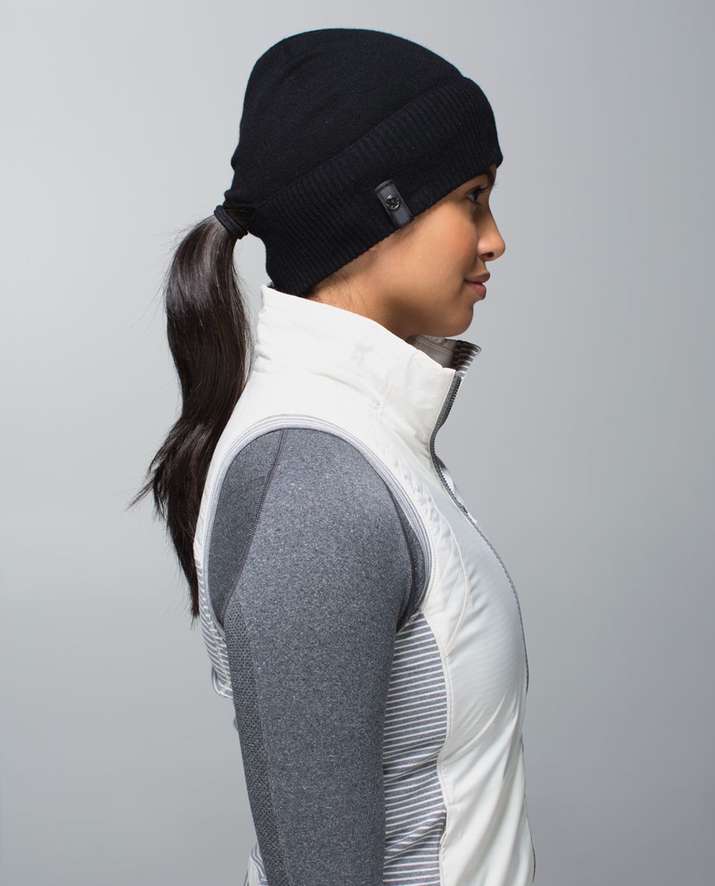 Lululemon Vite Vite Run Toque (First Release) - Heathered Black