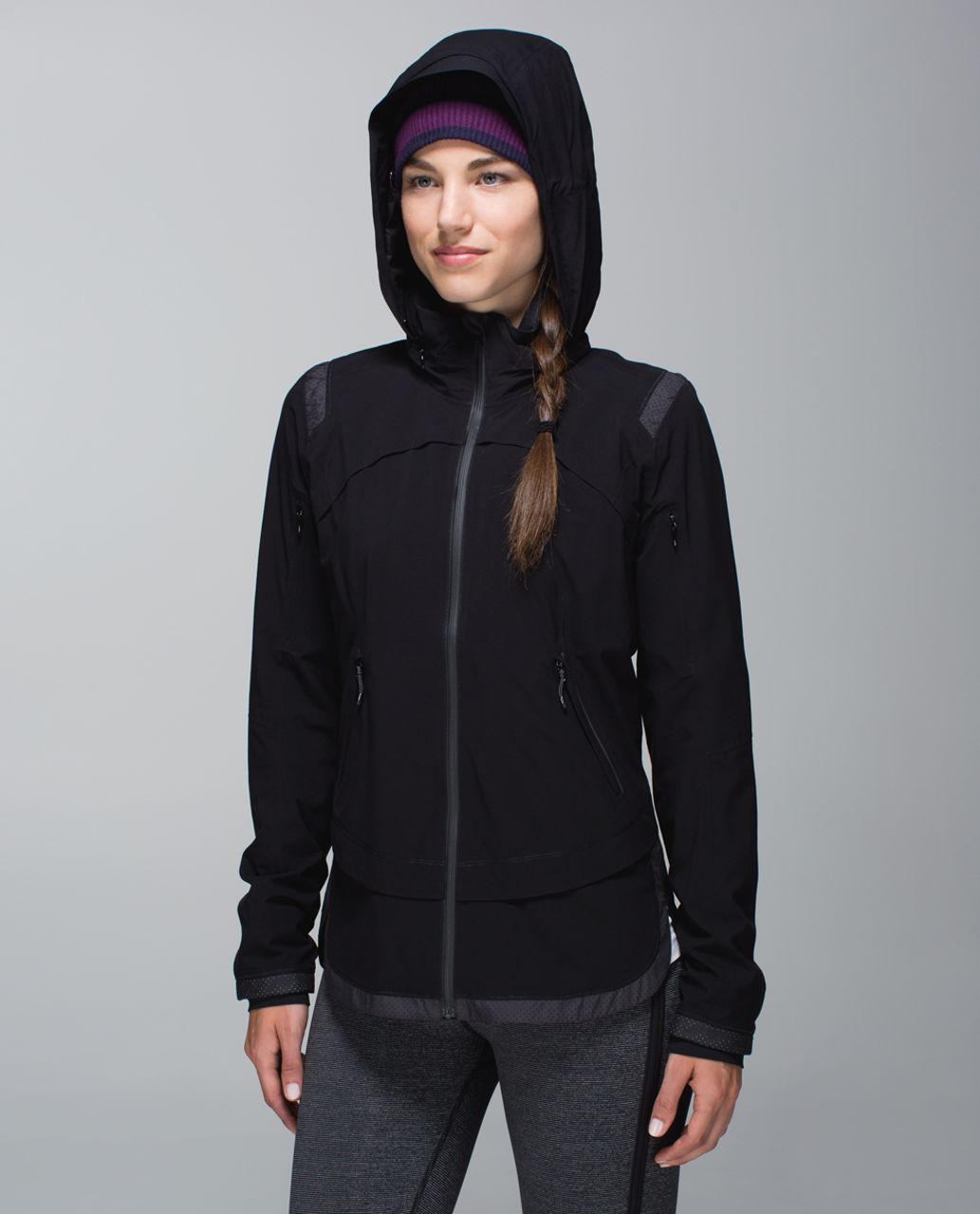 Lululemon Vite Vite Run Toque - Berry Yum Yum / Black Grape