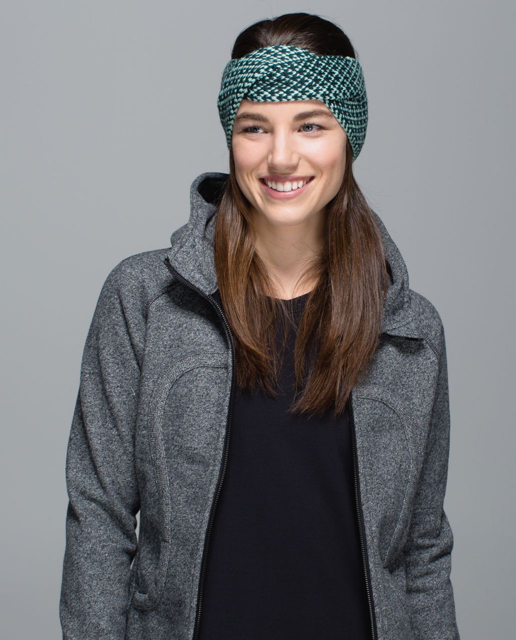 Lululemon Twisted Bliss Ear Warmer - Fuel Green / Toothpaste