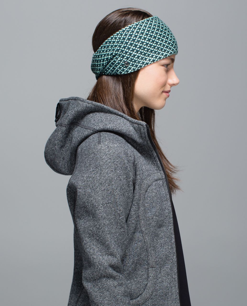 Lululemon Twisted Bliss Ear Warmer - Fuel Green / Toothpaste