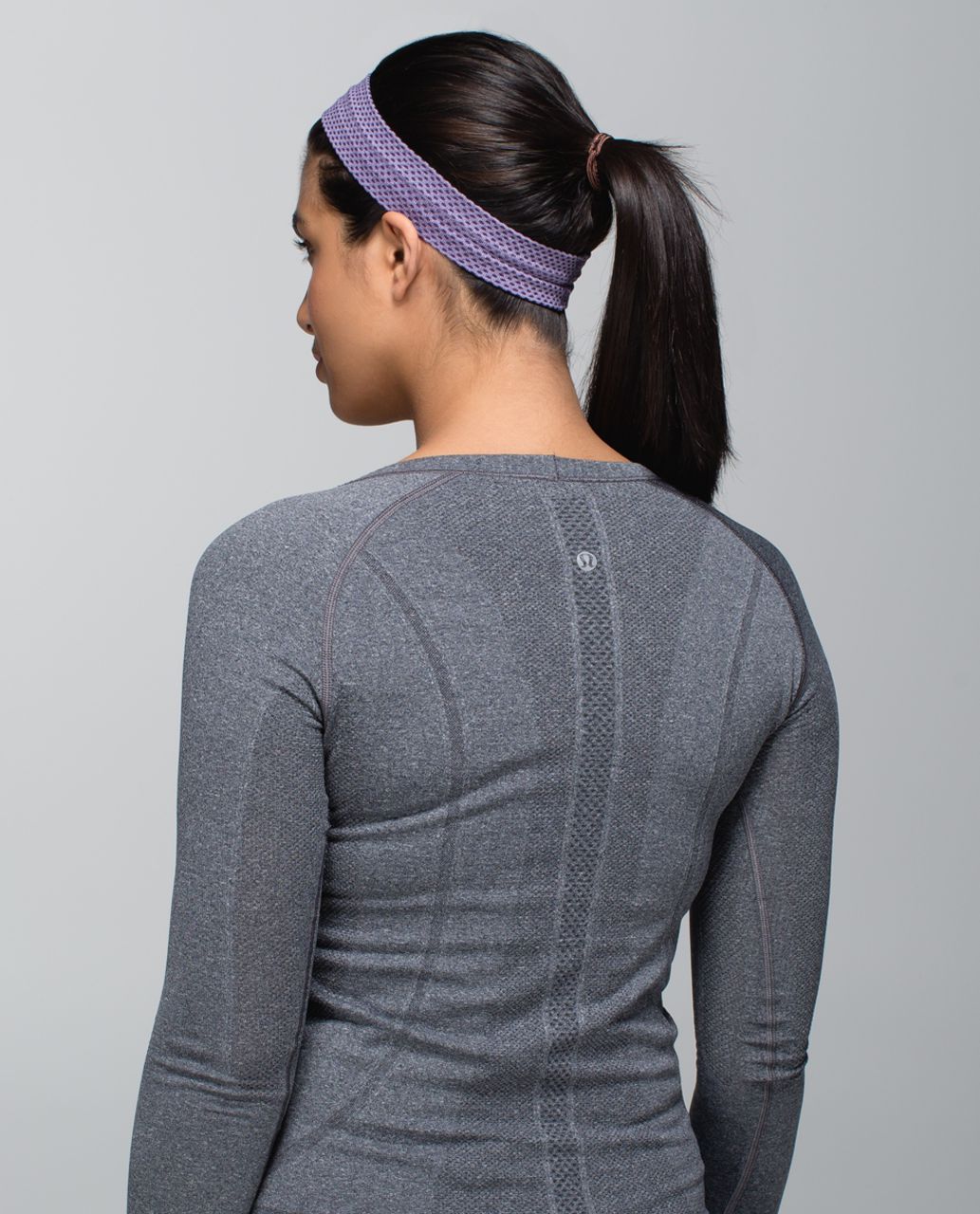 Lululemon Swiftly Headband - Heathered Going Grape