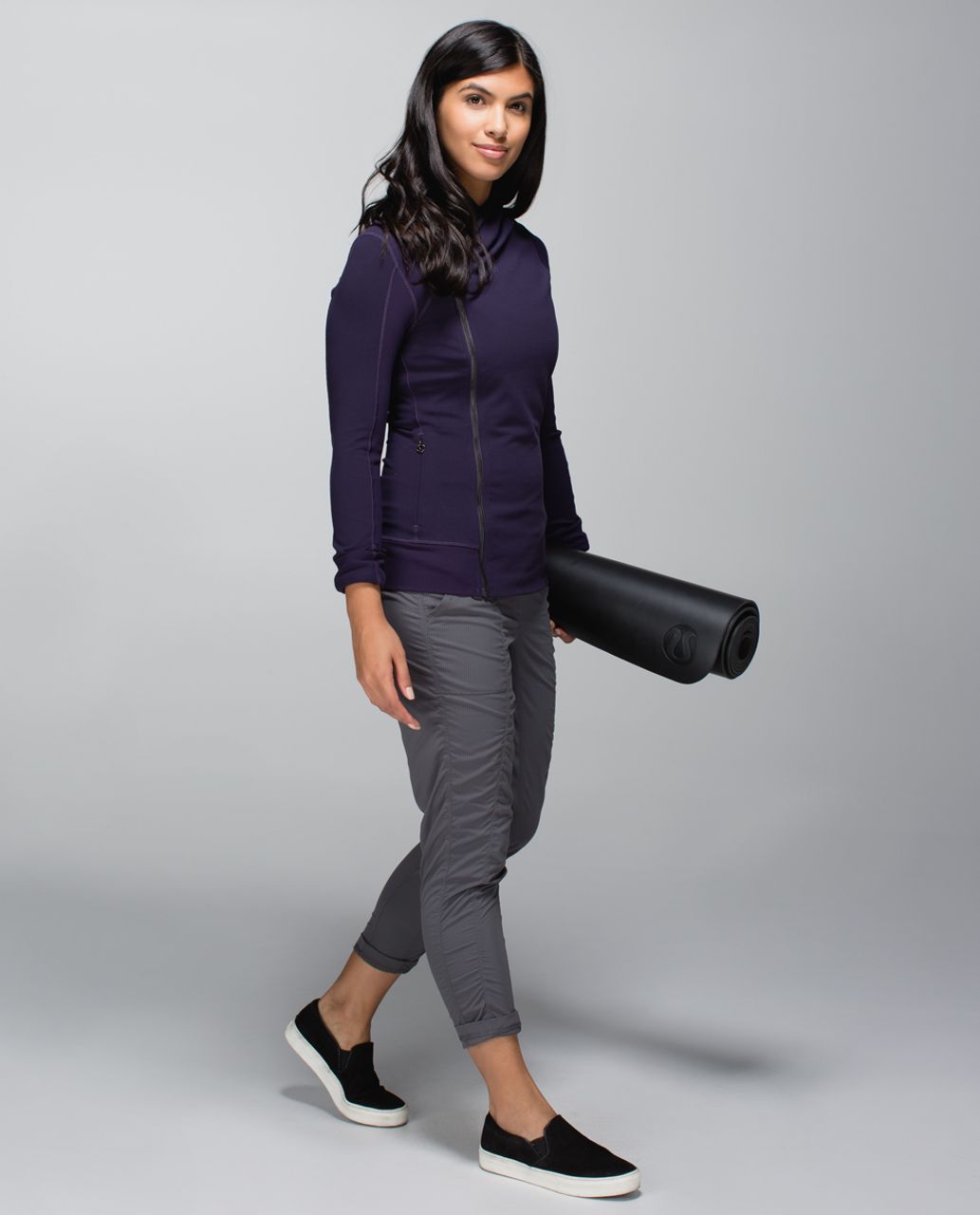 Lululemon Bhakti Yoga Jacket - Bordeaux Drama - lulu fanatics