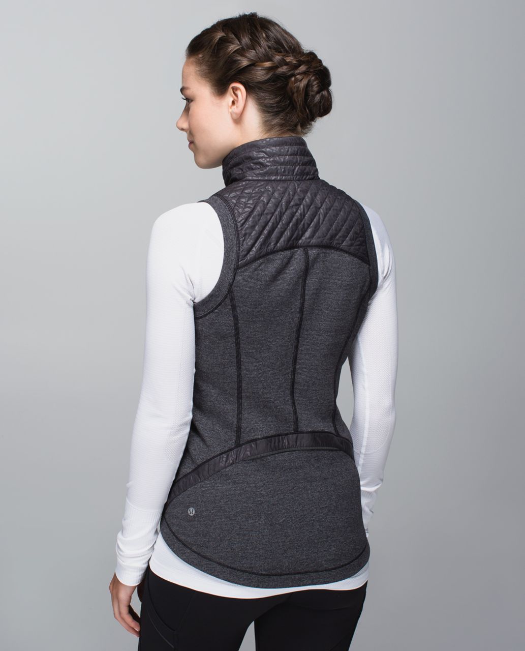 Lululemon Rebel Runner Vest - Petal Camo Embossed Black / Wee Stripe Black Heathered Black / Black