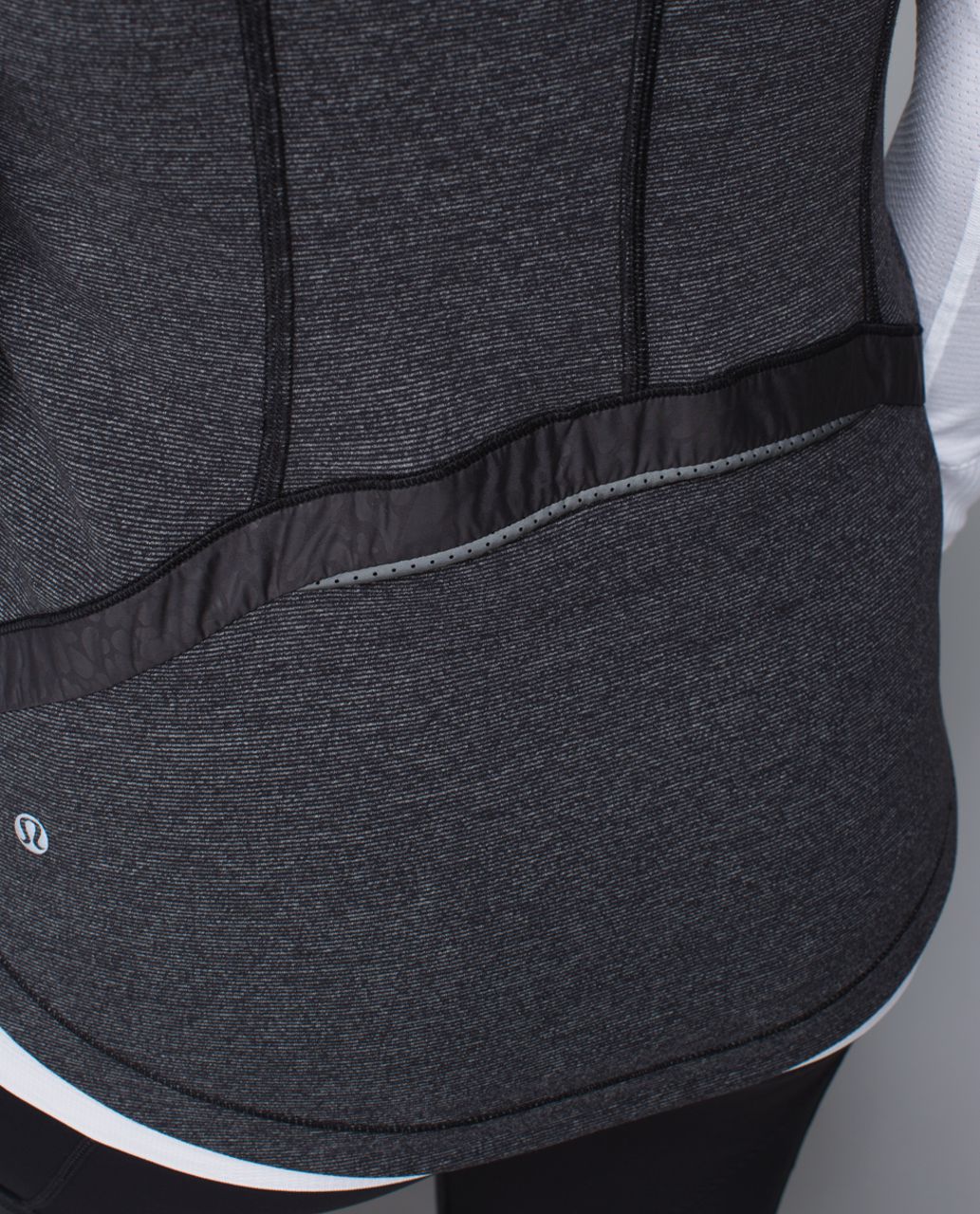 Lululemon Rebel Runner Vest - Petal Camo Embossed Black / Wee Stripe Black Heathered Black / Black