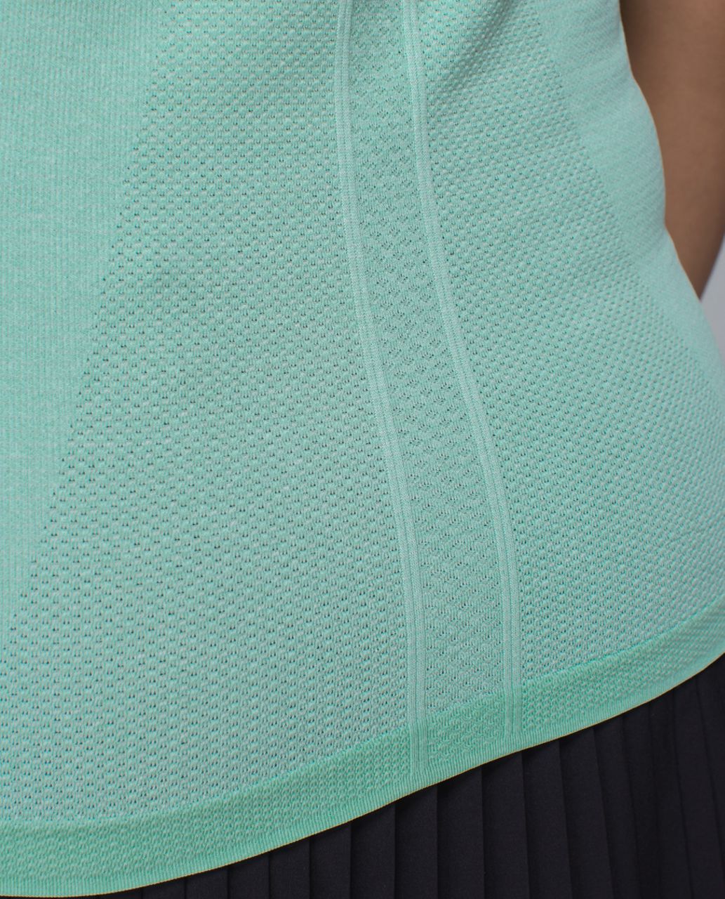 Lululemon Run:  Swiftly Tech Short Sleeve Crew - Heathered Toothpaste