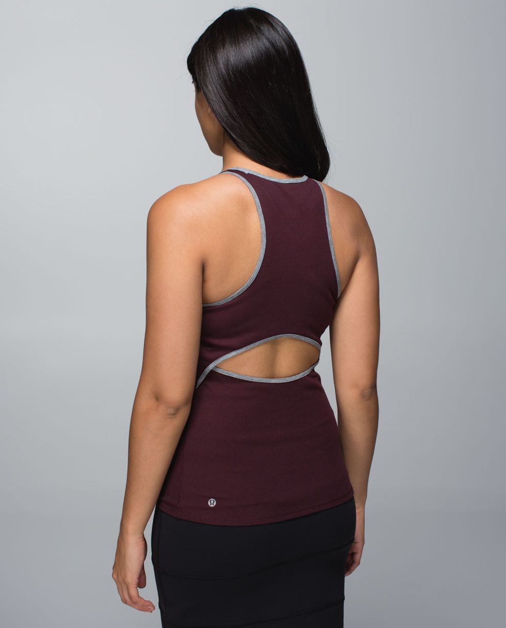 Lululemon Front & Centre Tank - Bordeaux Drama