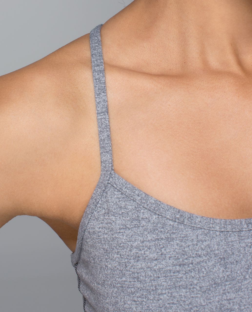 Lululemon Power Y Tank *Luon - Heathered Slate