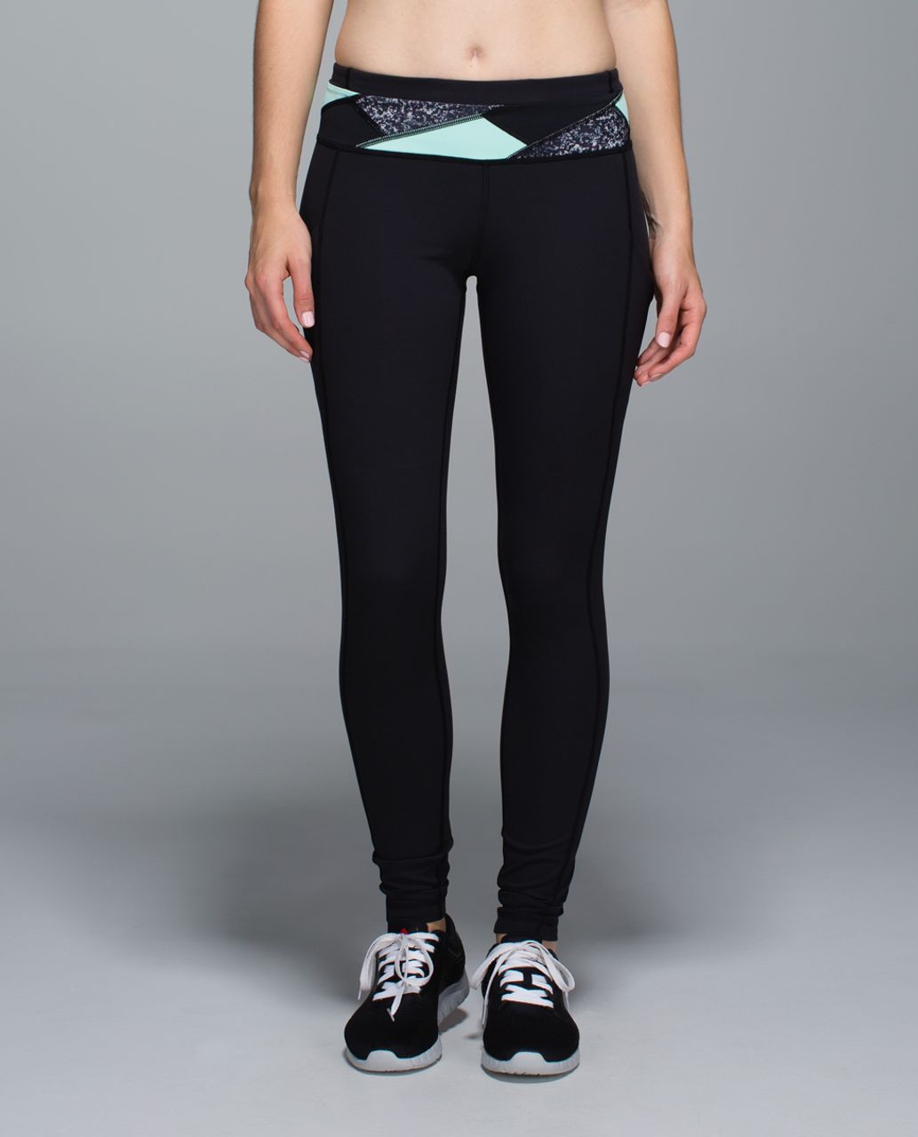 Lululemon Speed Tight ll *Full-On Luxtreme (Brushed) - Black / Fa14 Quilt 29