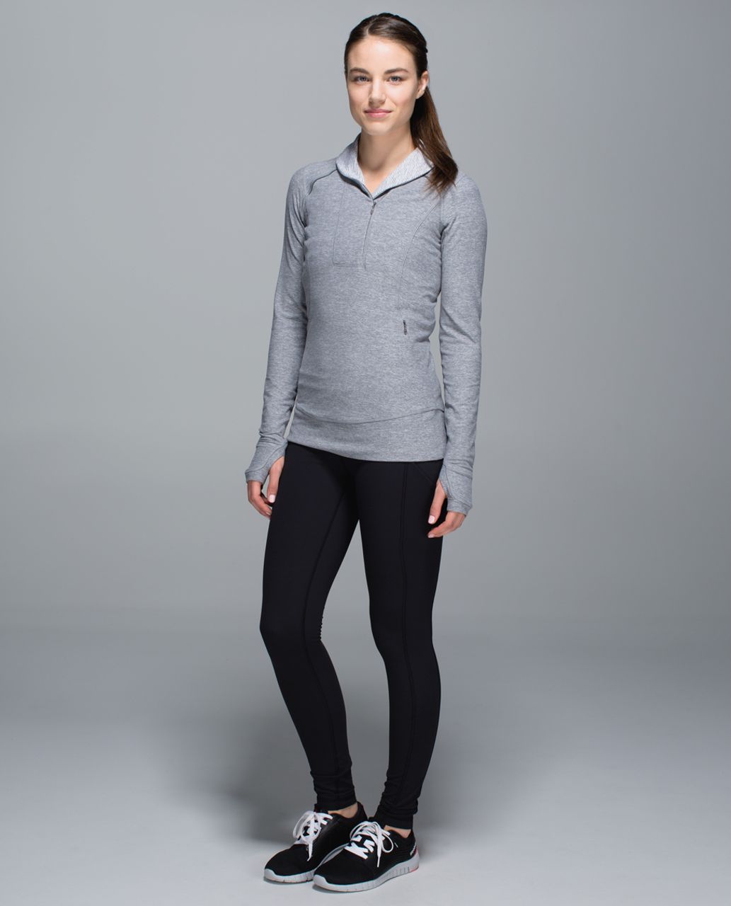 Lululemon Speed Tight ll *Full-On Luxtreme (Brushed) - Black / Fa14 Quilt 29