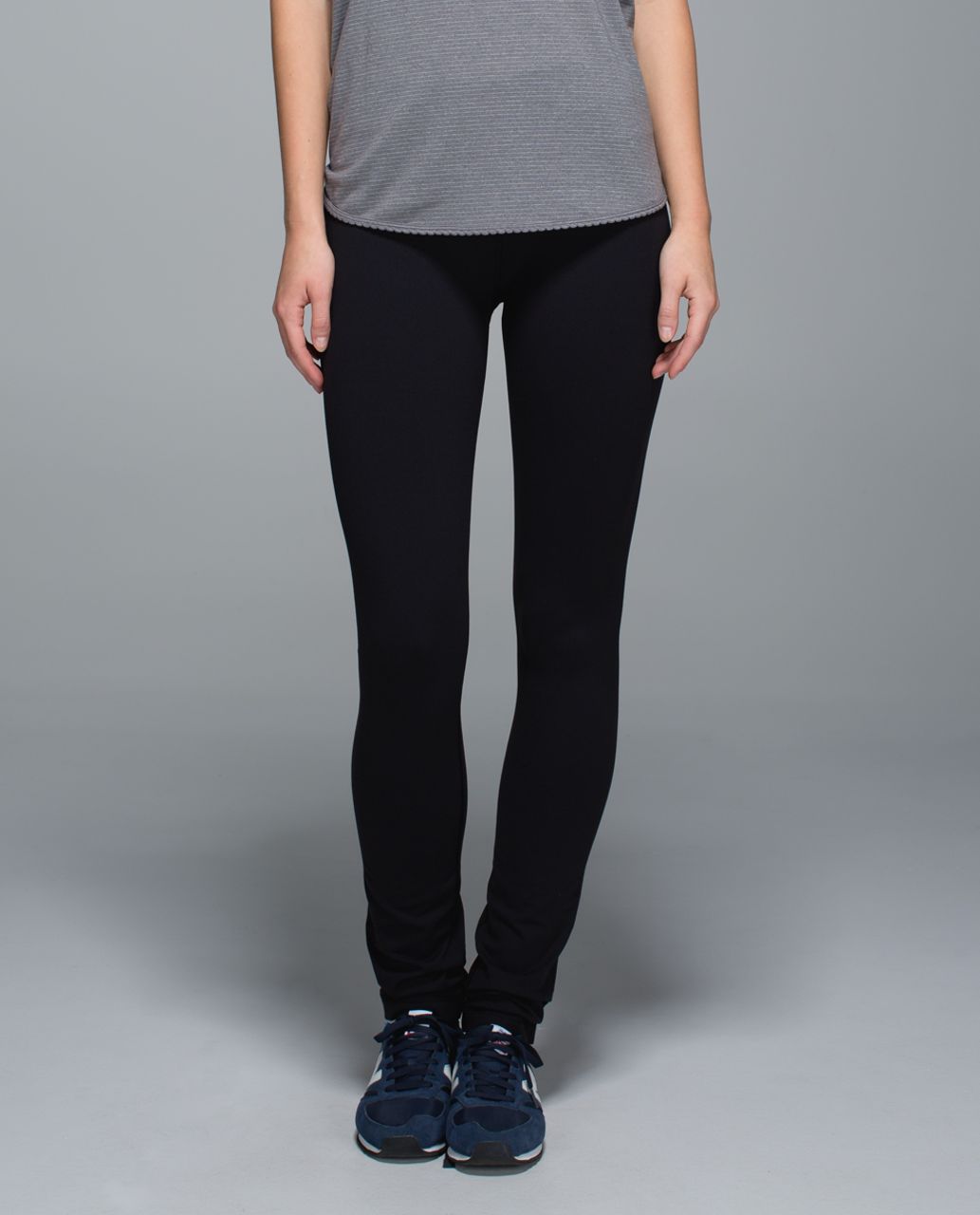 Lululemon Skinny Groove Pant *Brushed - Black