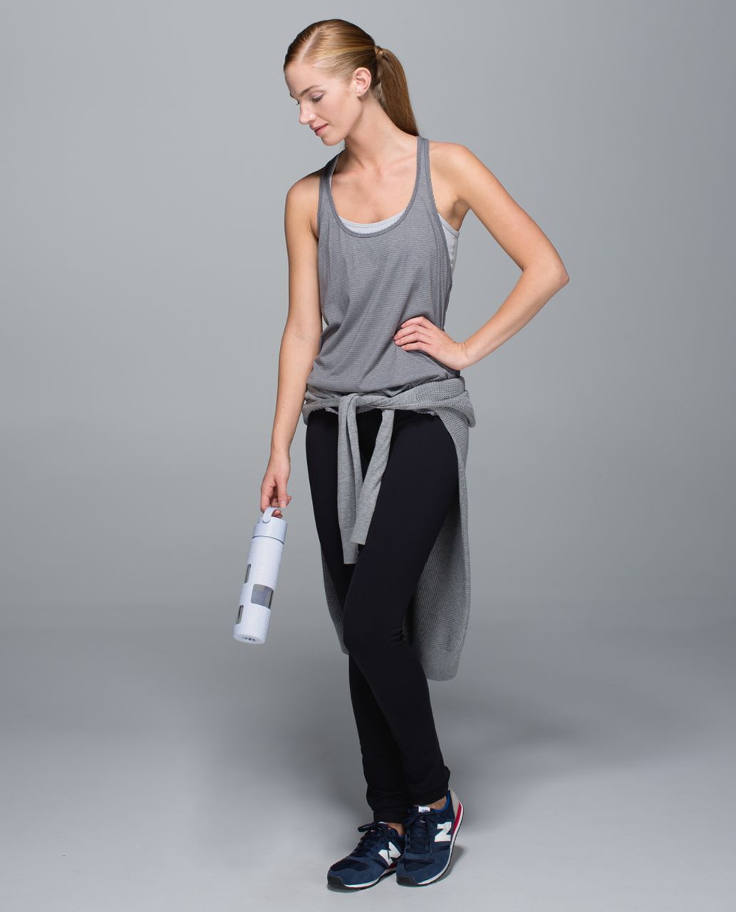 Lululemon Skinny Groove Pant *Brushed - Black - lulu fanatics