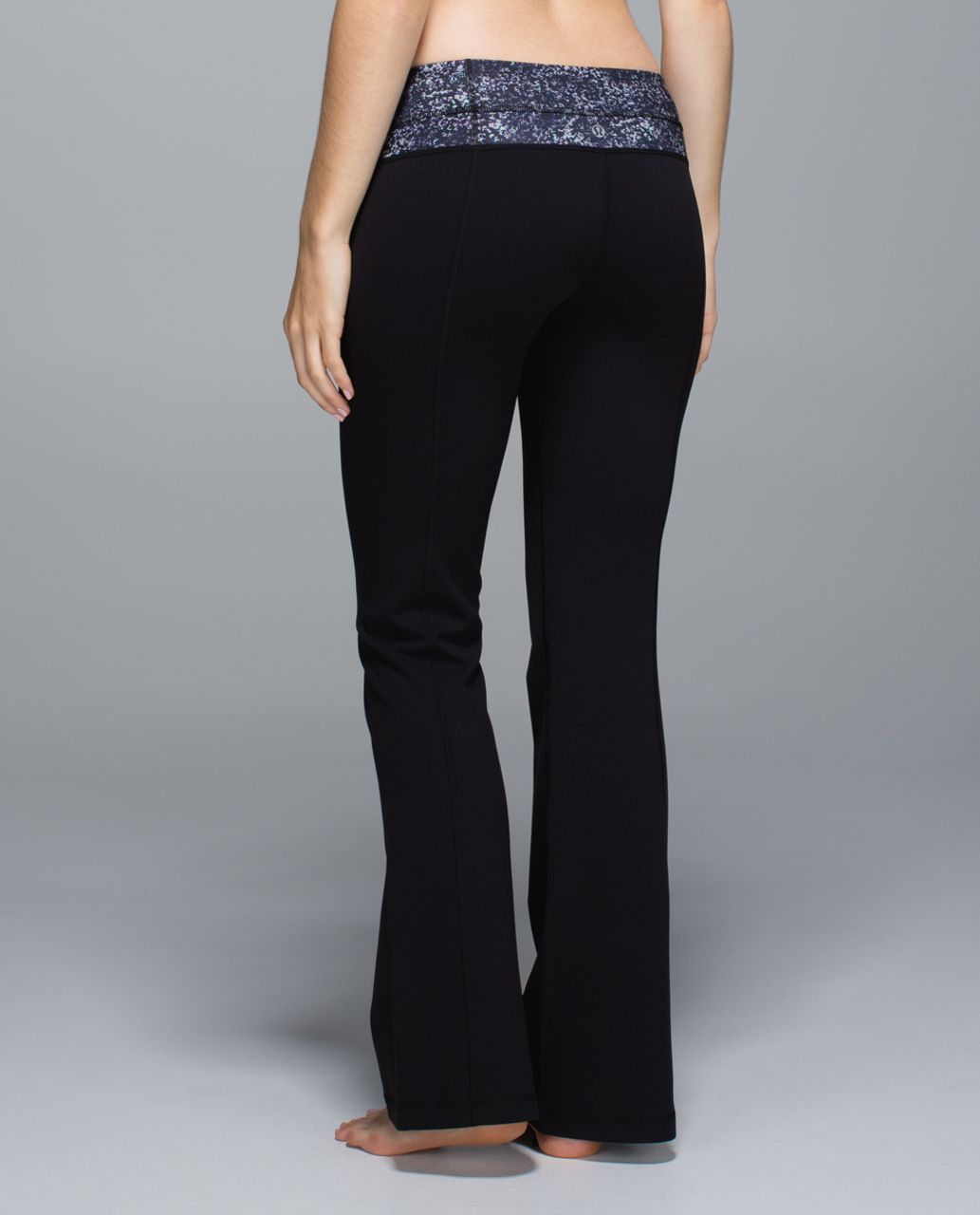 Lululemon In the Groove Flare Pant - Black - lulu fanatics