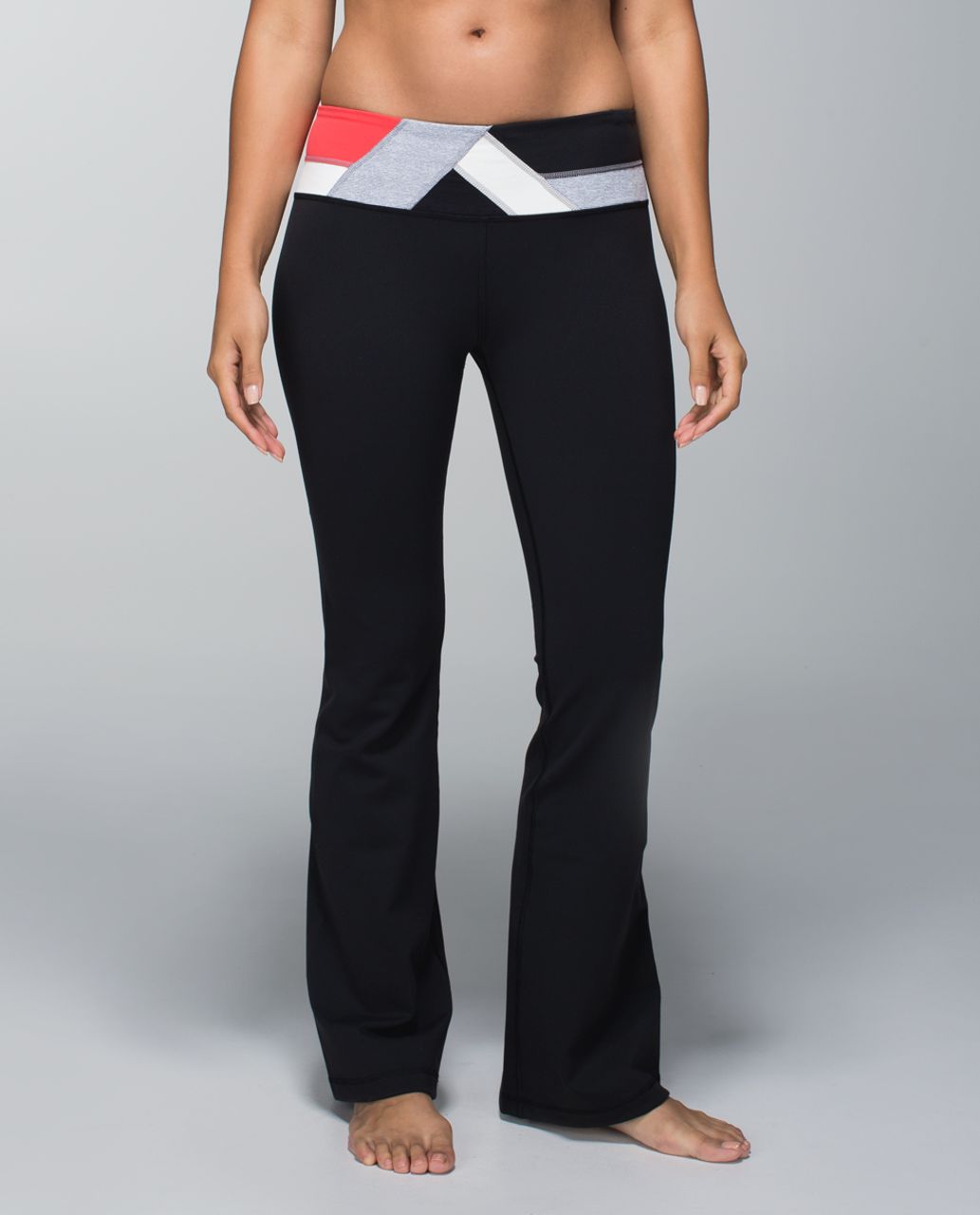 Lululemon Groove Pant II (Roll Down - Tall) - Black - lulu fanatics