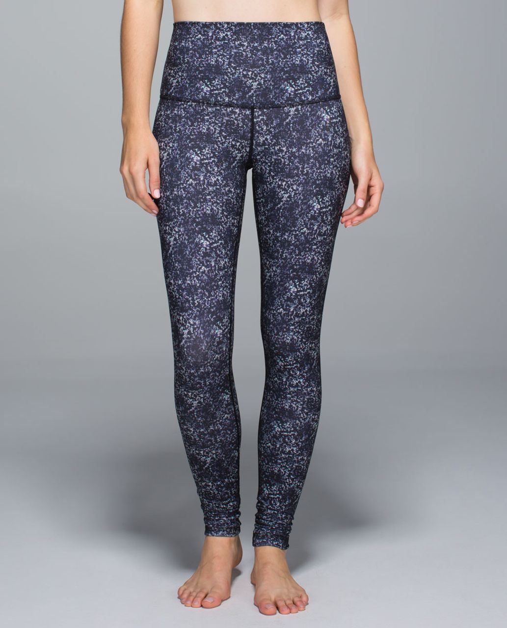 Lululemon Wunder Under Pant *Full-On Luon (Roll Down) - Rocky Road Sand Dune Toothpaste