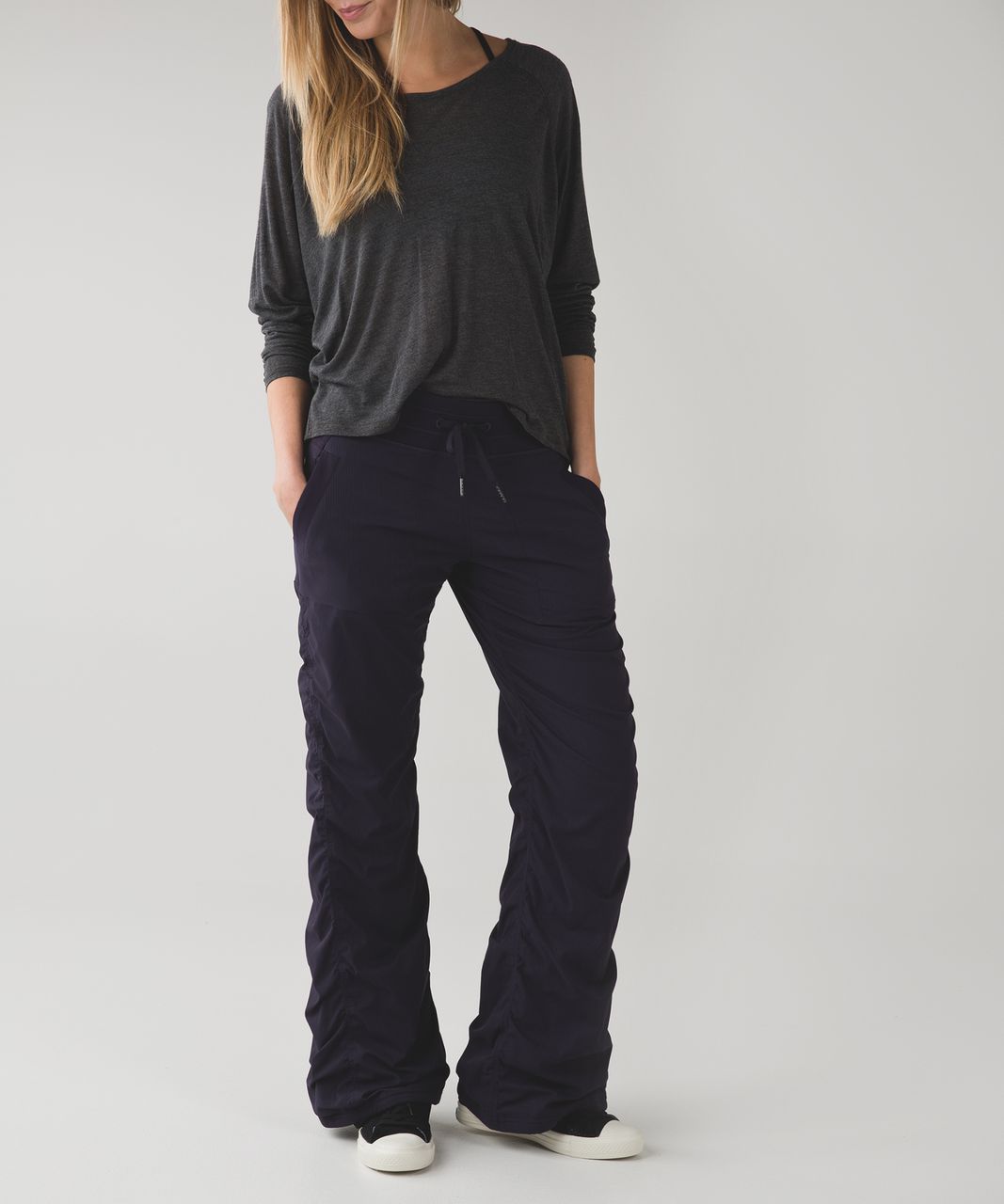 Lululemon Studio Pant II *Lined (Regular) - Black Grape - lulu fanatics