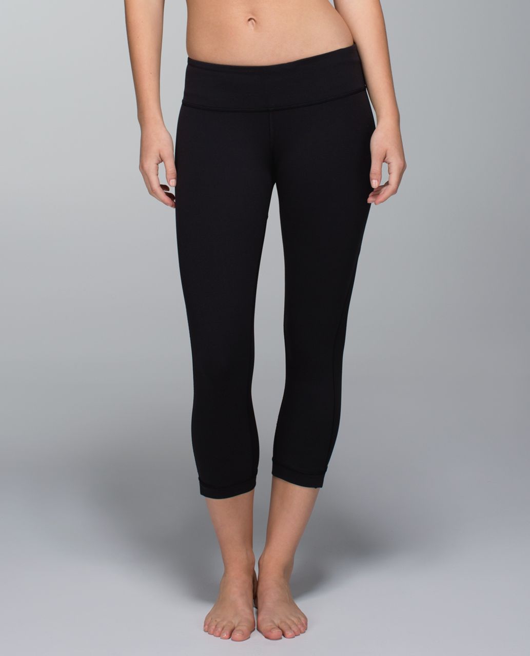 Lululemon Journey Cropped Mesh Panel Leggings 4 New Woman’s