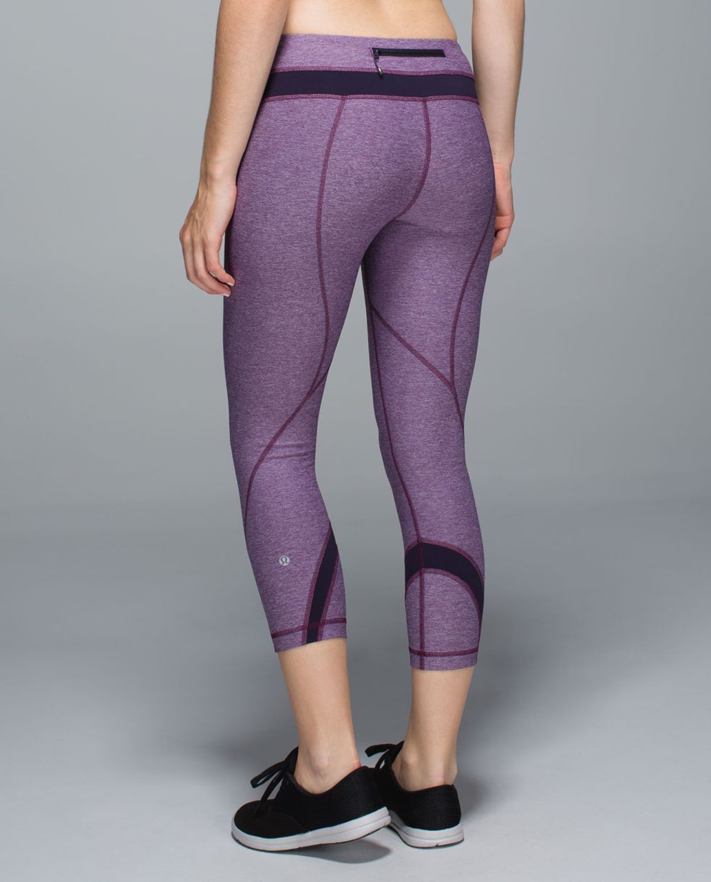 Lululemon Run: Inspire Crop II All Full-On Luxtreme RARE Multi