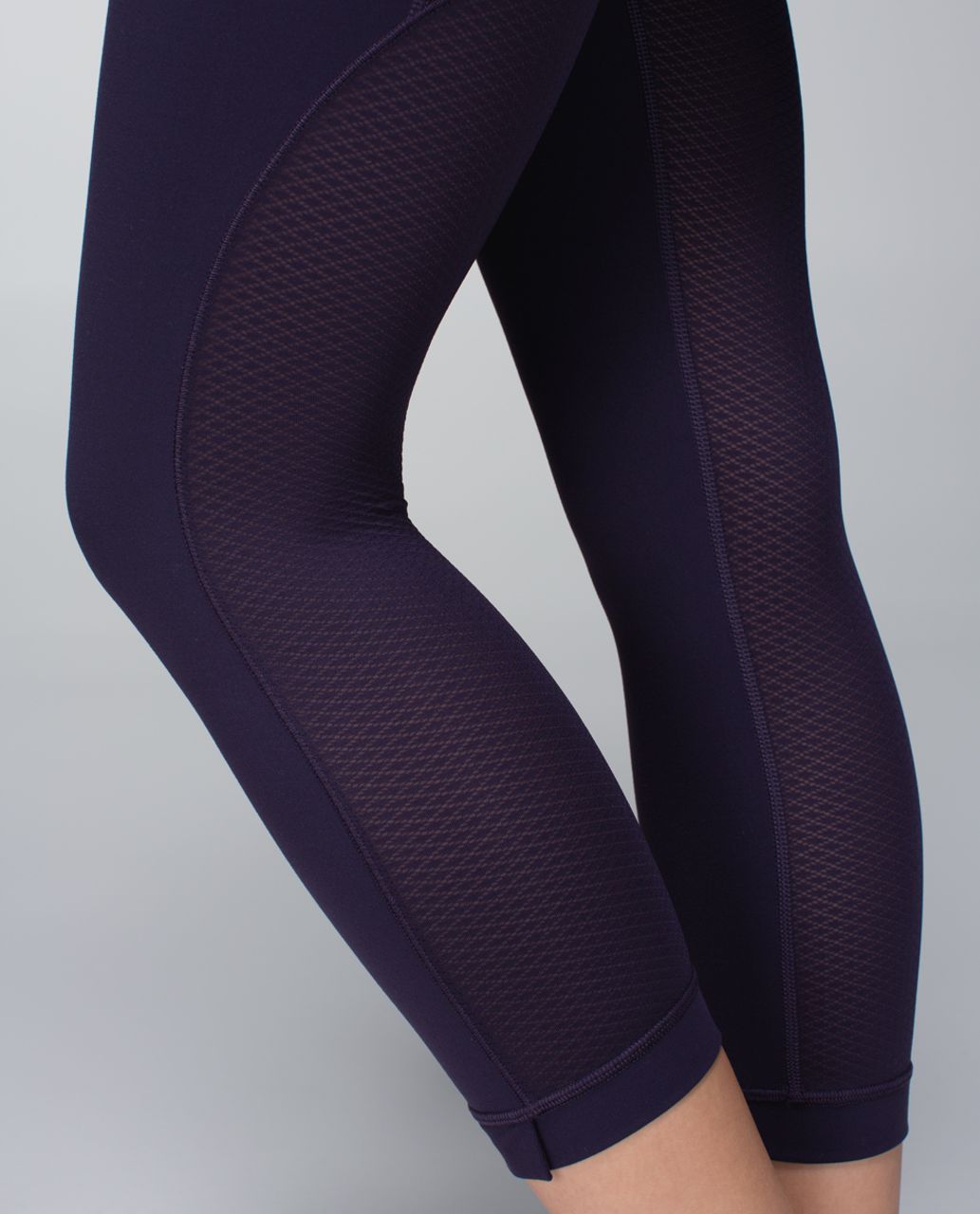 Lululemon Journey Crop - Black Grape