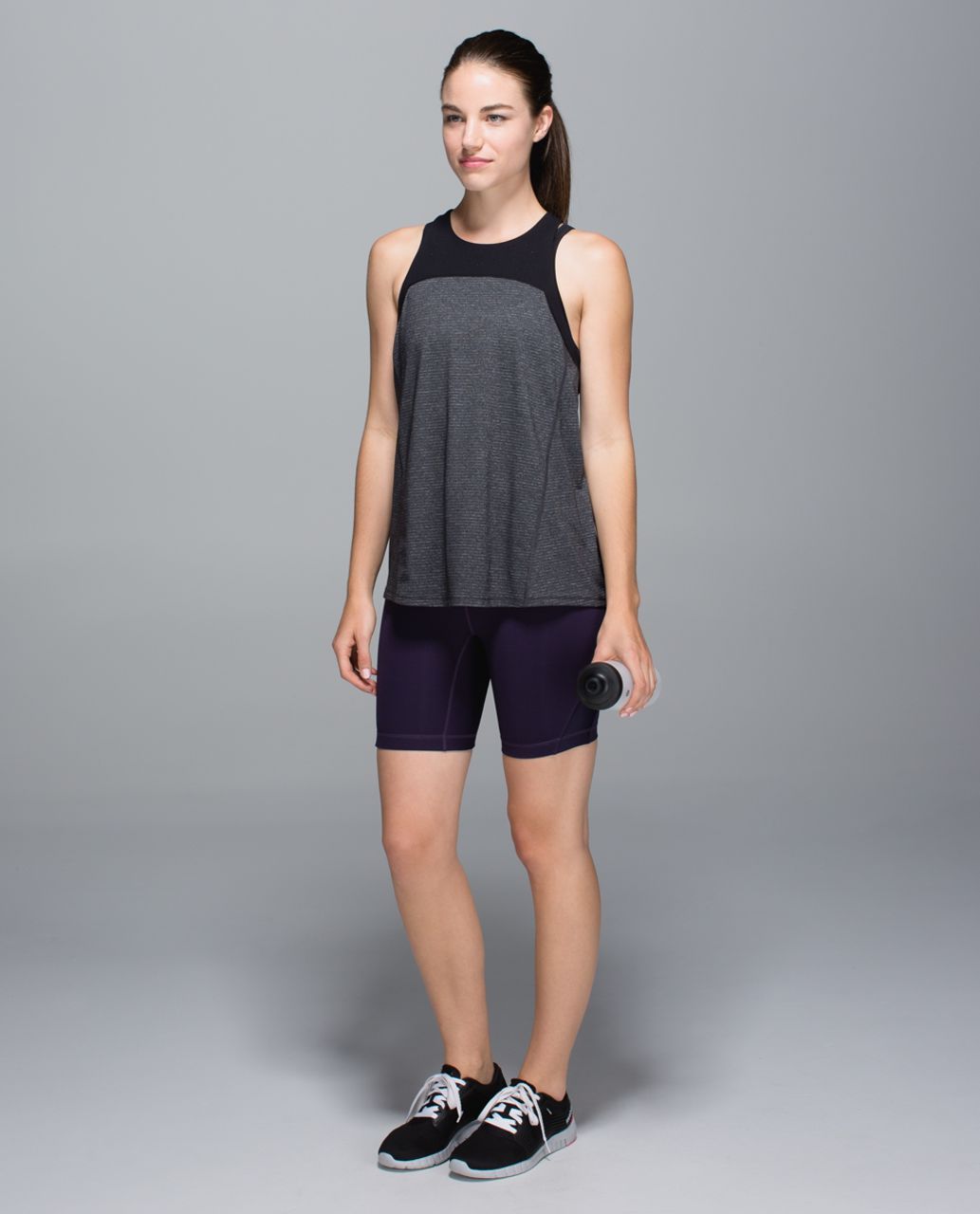 Lululemon Clip-In Short - Black Grape