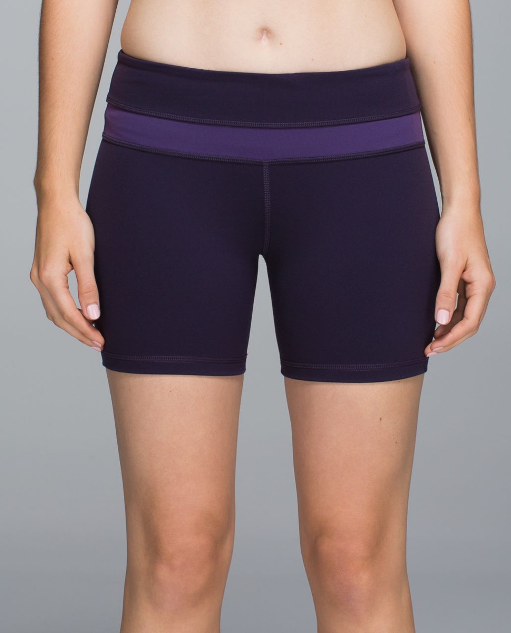 Lululemon Groove Short *Full-On Luon (Regular) - Black Grape / Going Grape