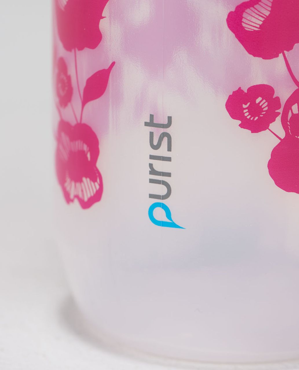 Lululemon Purist Cycling Water Bottle - Inky Floral Bumbleberry