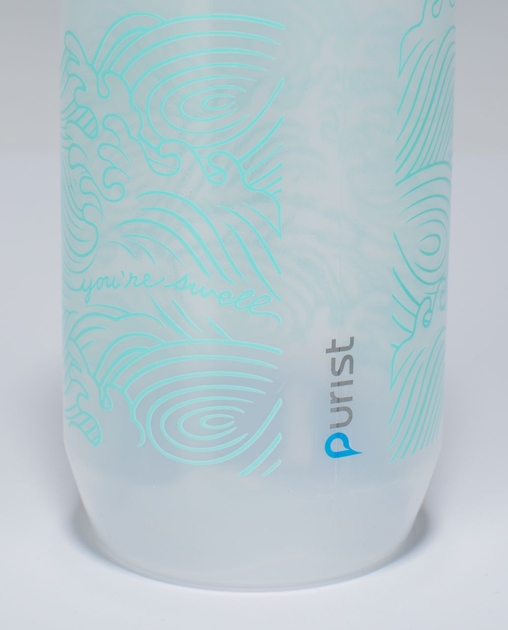 Lululemon Purist Cycling Water Bottle - You're Swell Blue