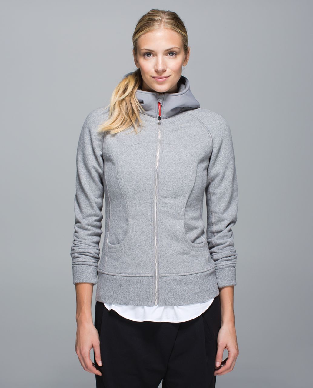 Lululemon Scuba Oversized Half-Zip Hoodie - Heathered Core Medium Grey -  lulu fanatics