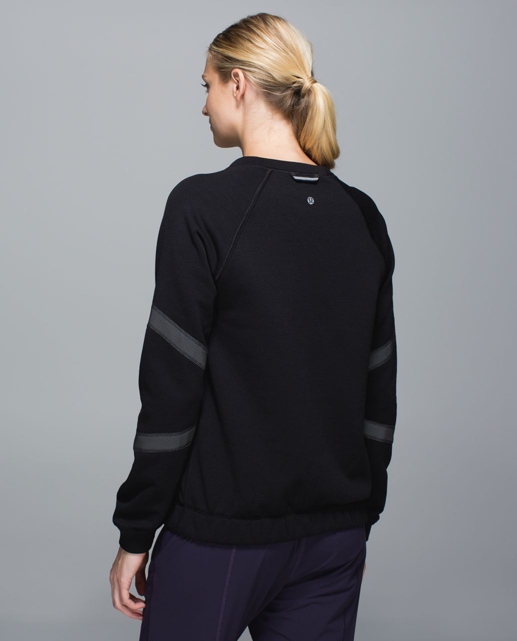 Lululemon Home Stretch Crew - Black /  Silver