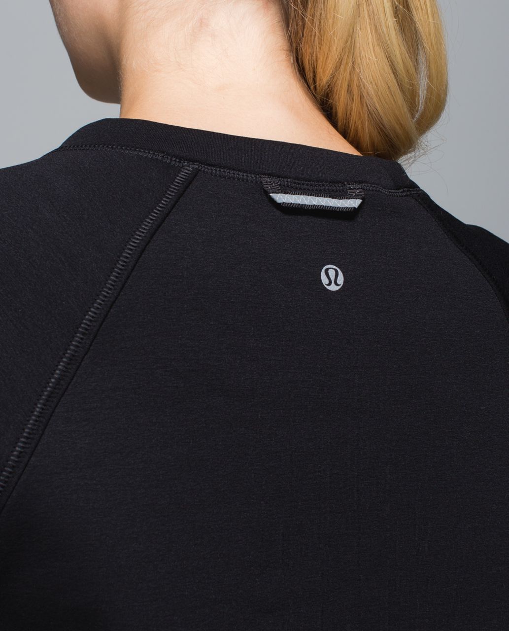 Lululemon Home Stretch Crew - Black /  Silver