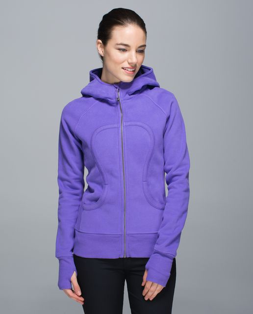 Lululemon Scuba Hoodie *Classic Cotton Fleece - Heathered Naval Blue ...