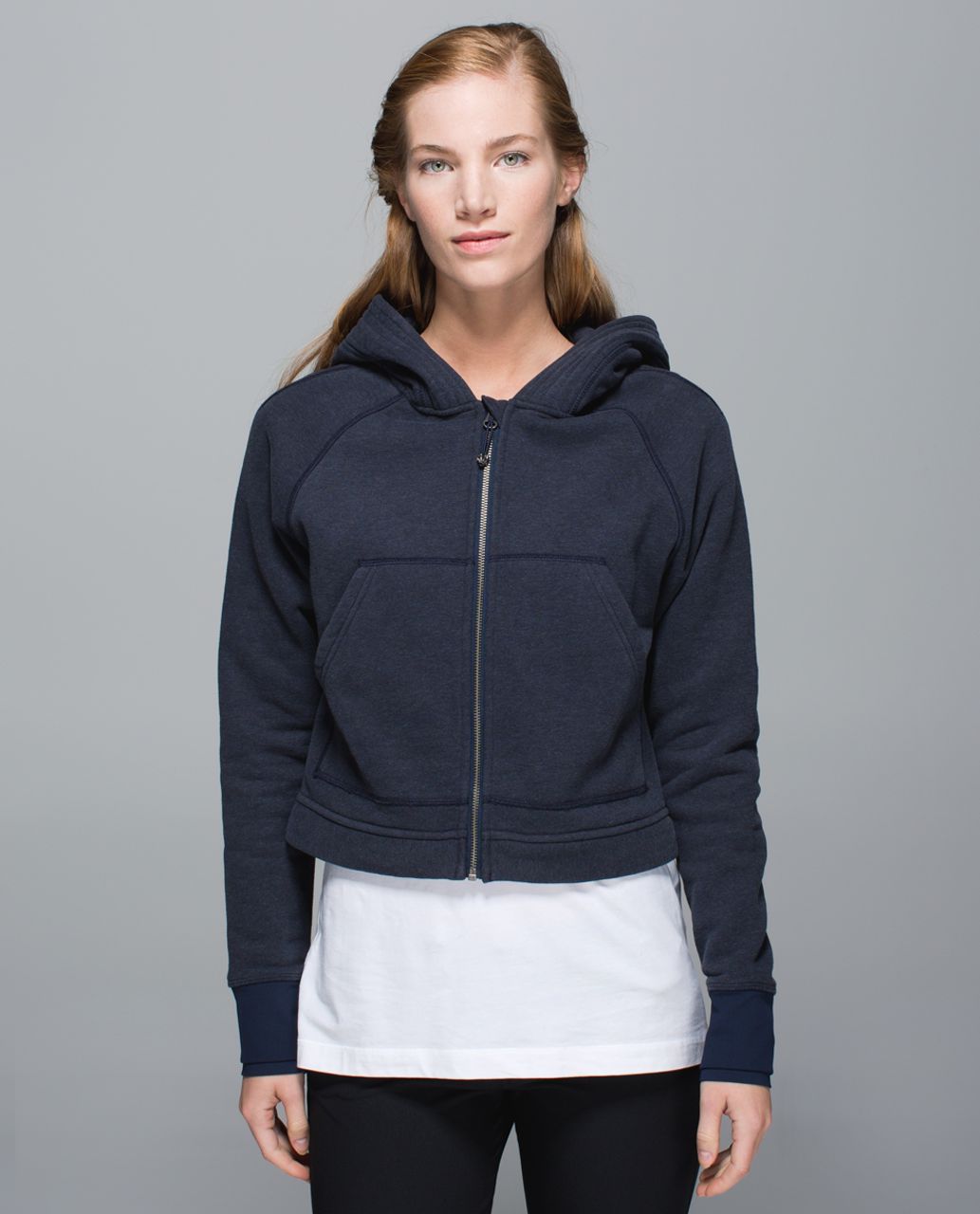 Lululemon Long & Short Of It Jacket - Heathered Inkwell / Inkwell