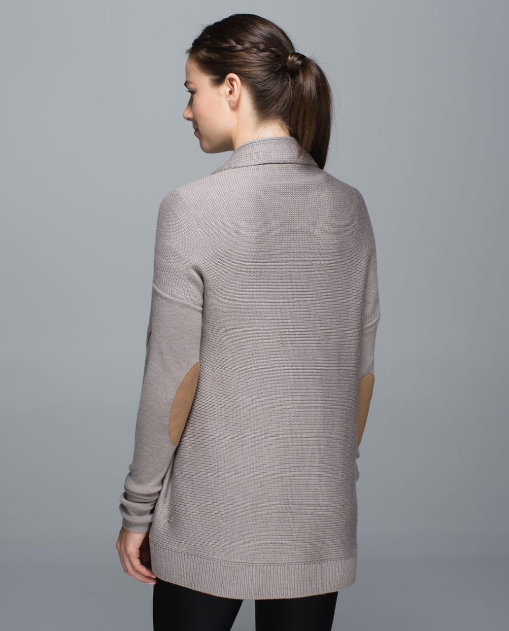 Lululemon Wrap It Up Sweater - Heathered Storm Grey