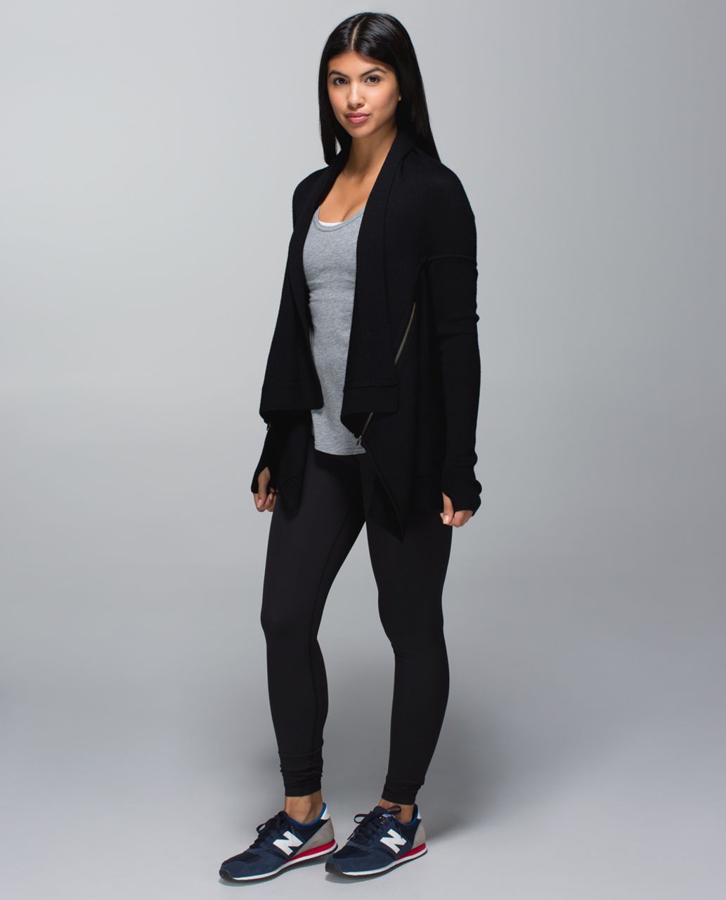 Lululemon Wrap It Up Sweater - Black (First Release)